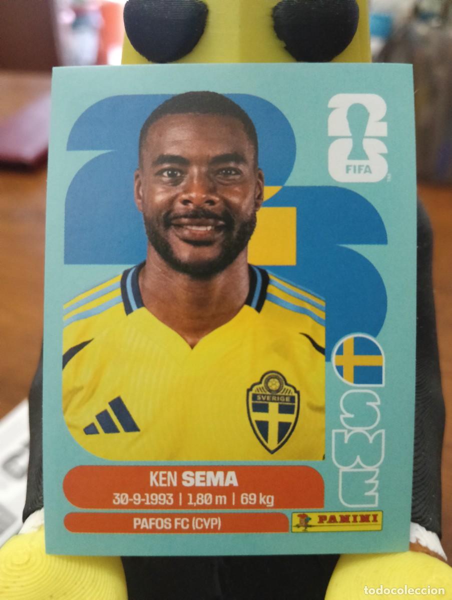 Cromos de f&uacute;tbol: Mundial 2026 - Ken Sema - N&deg; 15 - Suecia