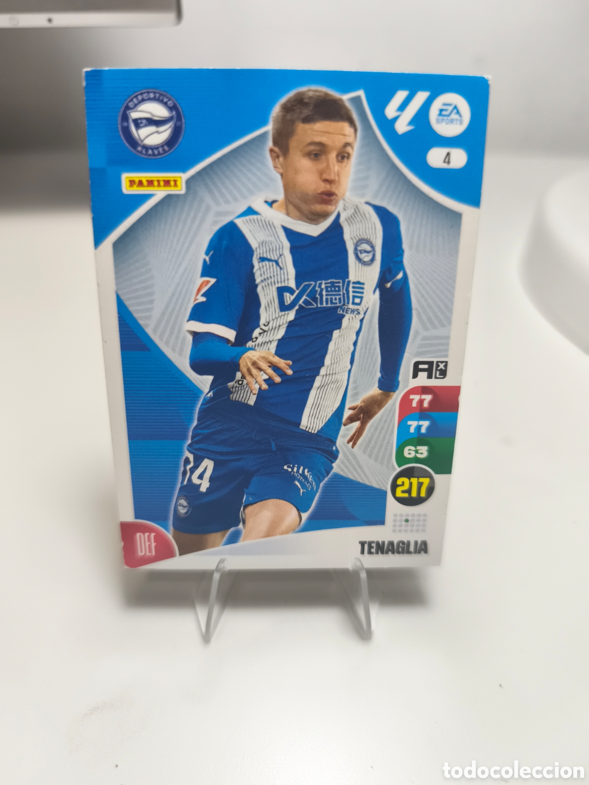 Cromos de f&uacute;tbol: Tenaglia Deportivo Alav&eacute;s 4 Adrenalyn XL 2024 2025 24 25
