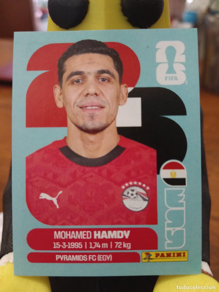 Cromos de f&uacute;tbol: Mundial 2026 - Mohamed Hamdv - N&deg; 4 - Egipto