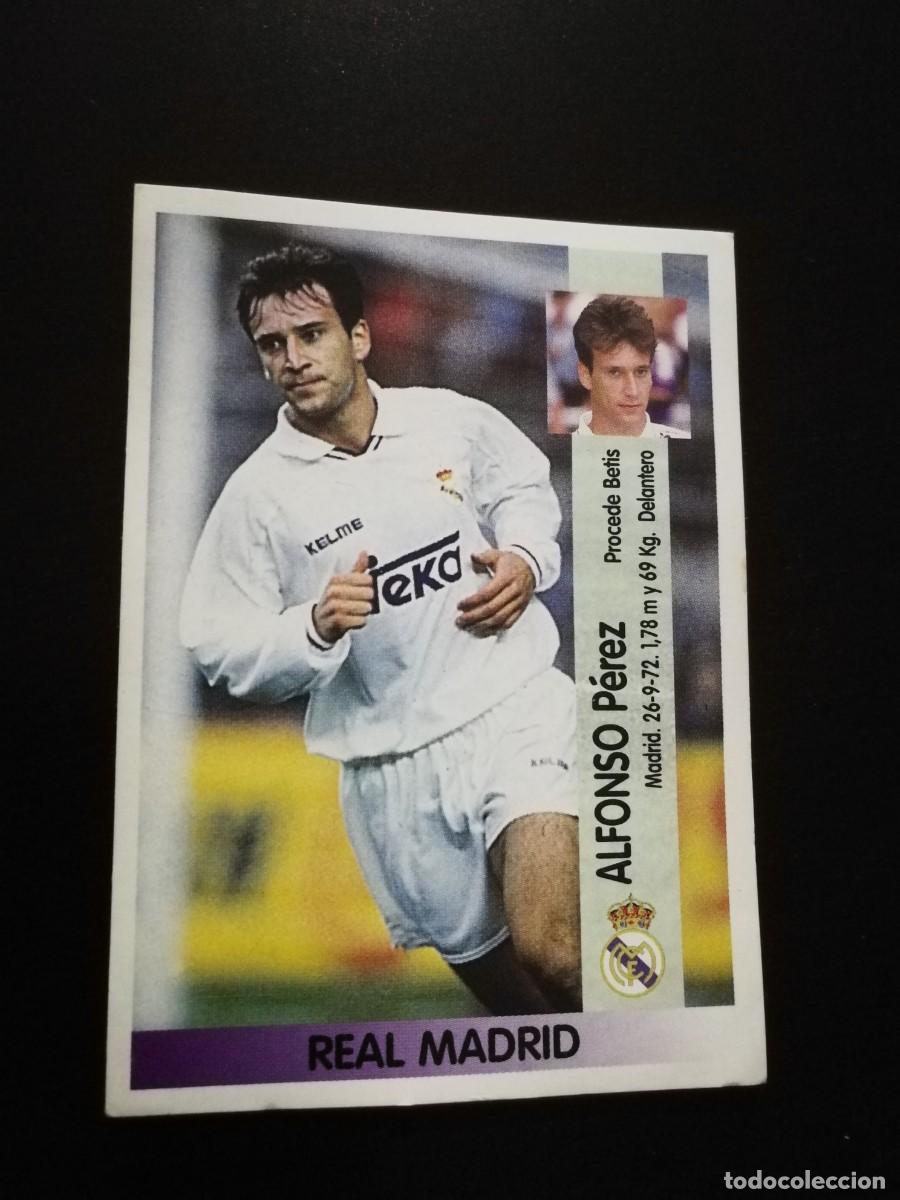 Cromos de Futebol: Alfonso Coloca Real Madrid Panini 96/97 NUNCA PEGADO SIN PEGAR