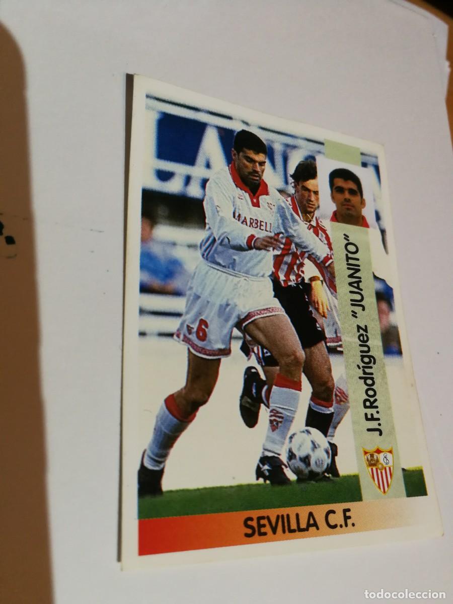 Figurine di Calcio: Juanito Caja Sevilla CF Panini 96/97 NUNCA PEGADO SIN PEGAR