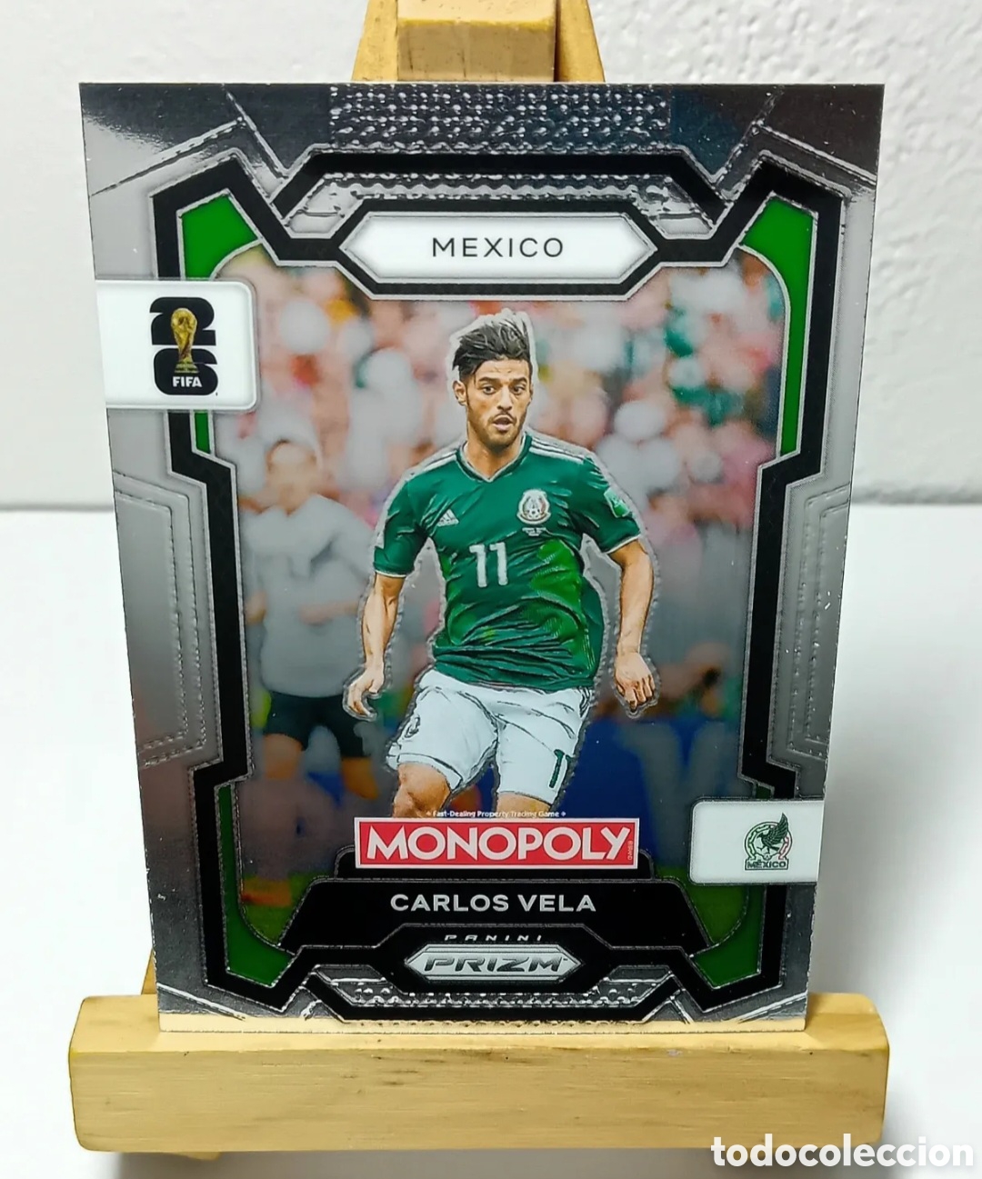 Cromos de f&uacute;tbol: CARLOS VELA 2026 MEXICO MONOPOLY PANINI.