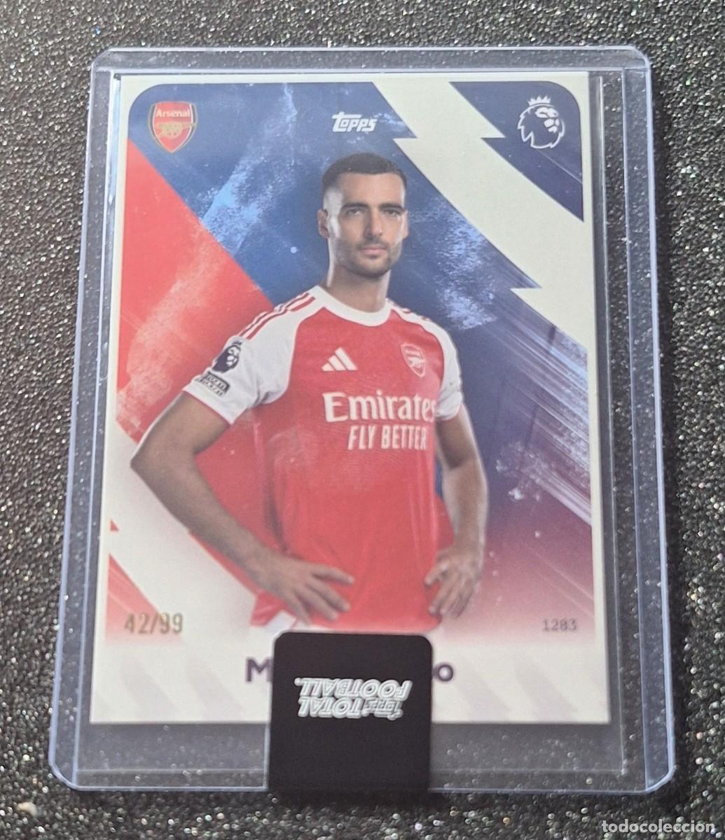 Cromos de f&uacute;tbol: Mikel Merino Arsenal Topps Total Football 42/99