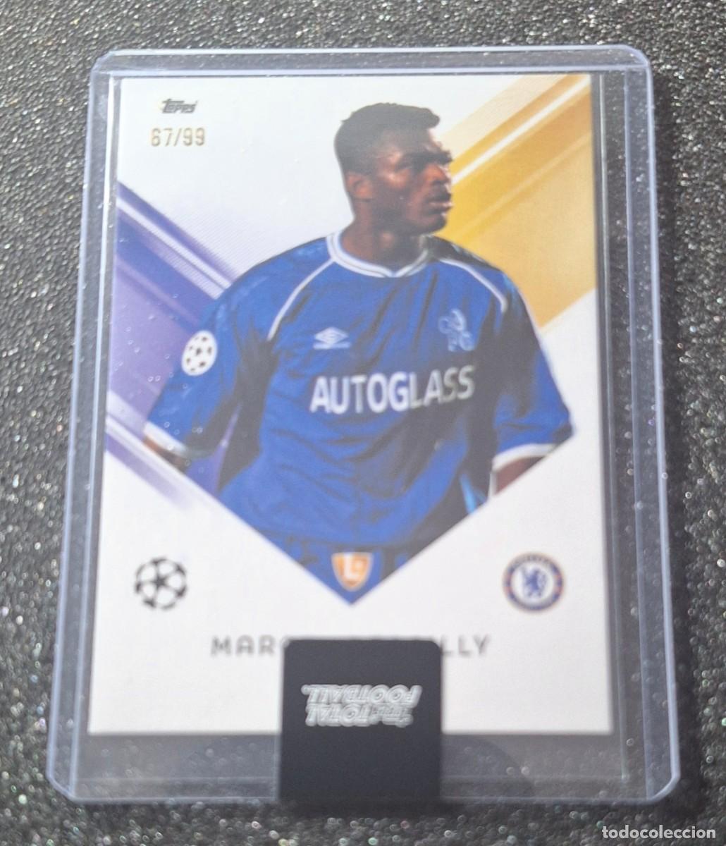 Cromos de f&uacute;tbol: Marcel Desailly Chelsea Topps Total Football 67/99