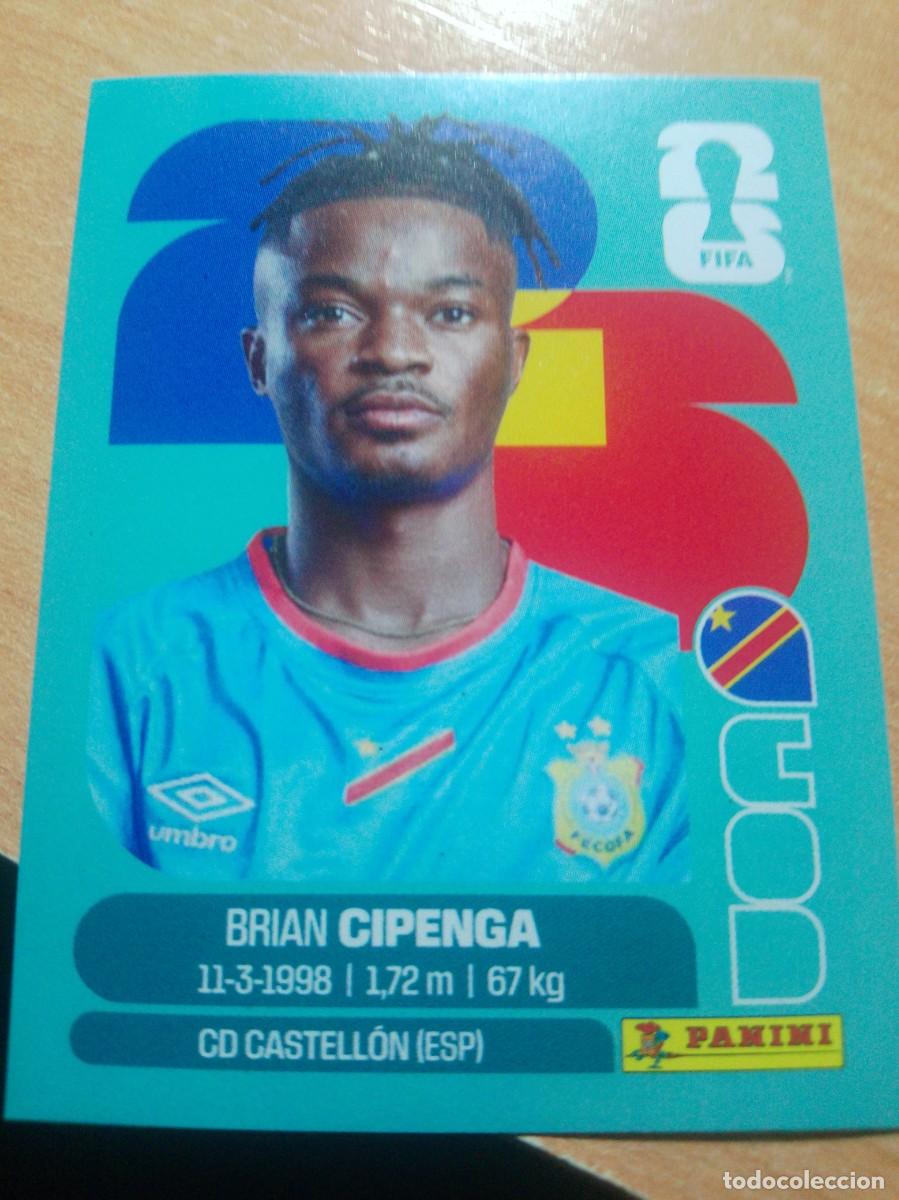 Fu&szlig;ball-Sticker: CIPENGA CONGO COD 17 MUNDIAL FIFA WORLD CUP 2026 26 PANINI STICKERS NUEVO