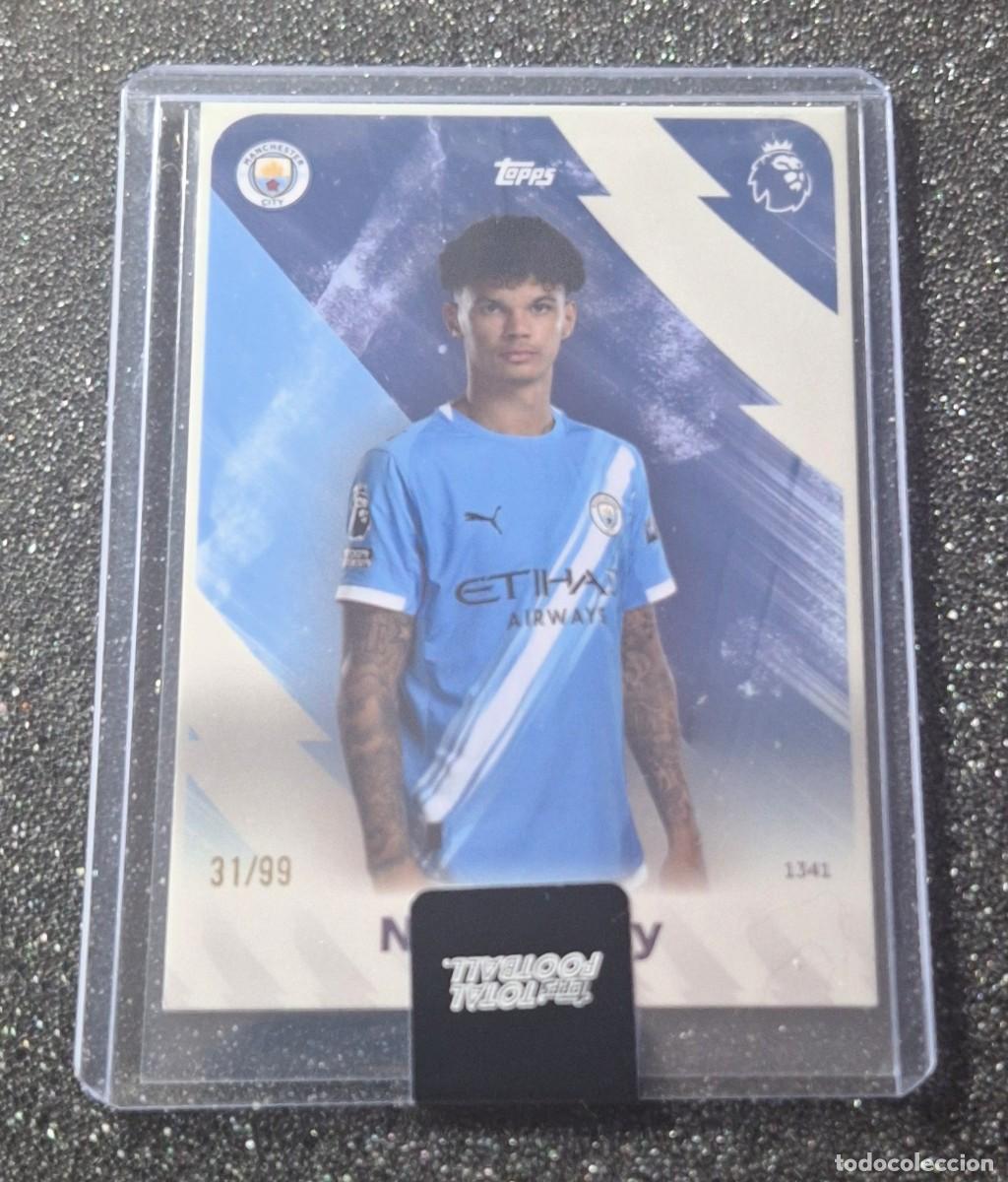 Cromos de f&uacute;tbol: Nico O&acute;Reilly Manchester City Topps Total Football 31/99