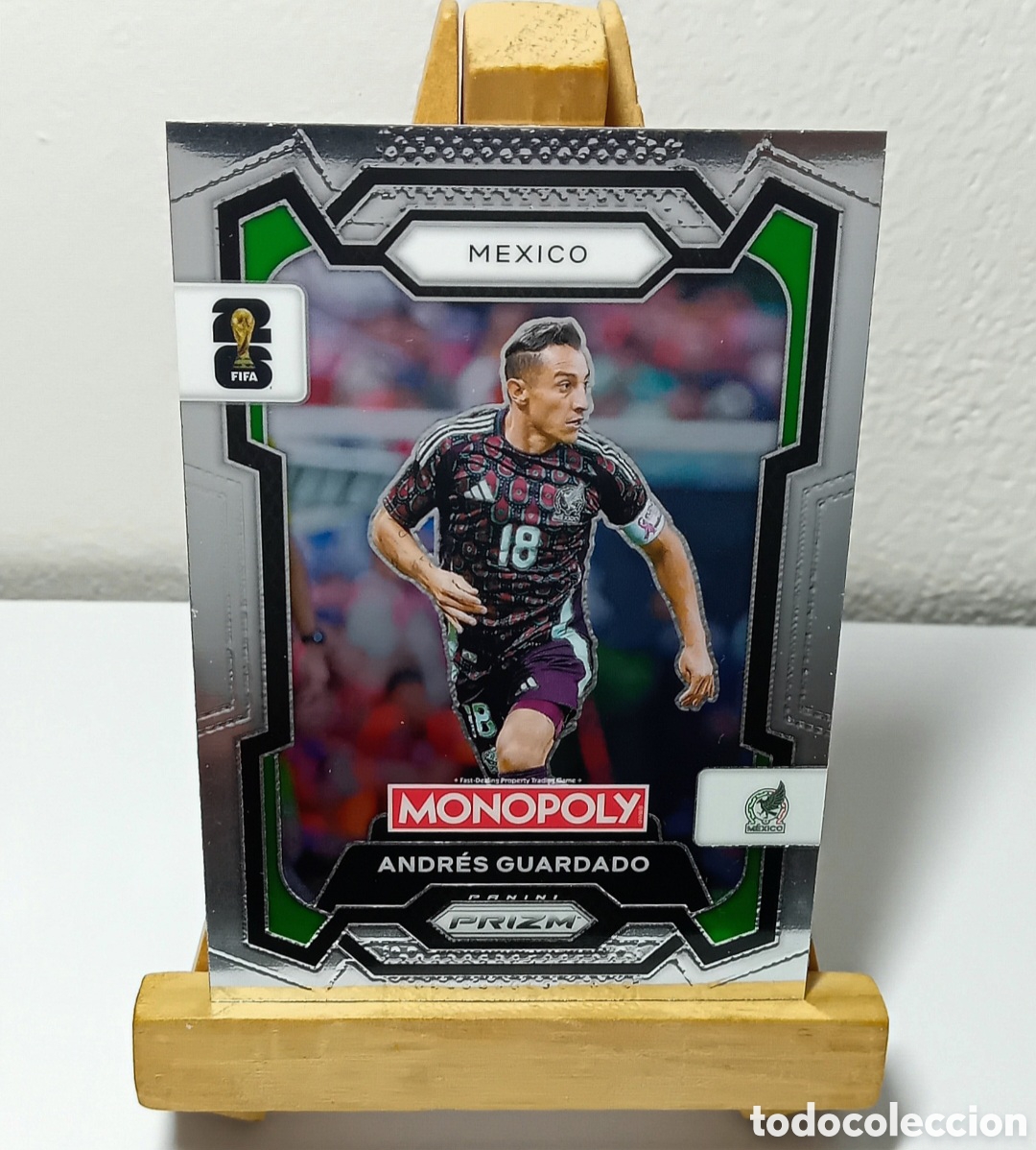 Cromos de f&uacute;tbol: ANDRES GUARDADO 2026 MEXICO MONOPOLY PANINI.