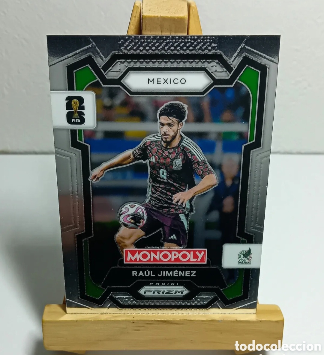 Cromos de f&uacute;tbol: RA&Uacute;L JIM&Eacute;NEZ 2026 MEXICO MONOPOLY PANINI.