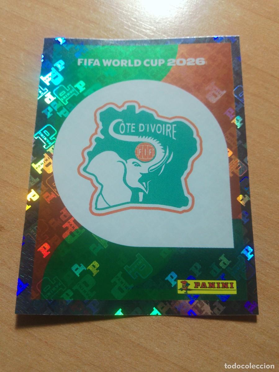 Cromos de f&uacute;tbol: CIV 1 ESCUDO COSTA DE MARFIL MUNDIAL FIFA WORLD CUP 2026 26 PANINI STICKERS NUEVO