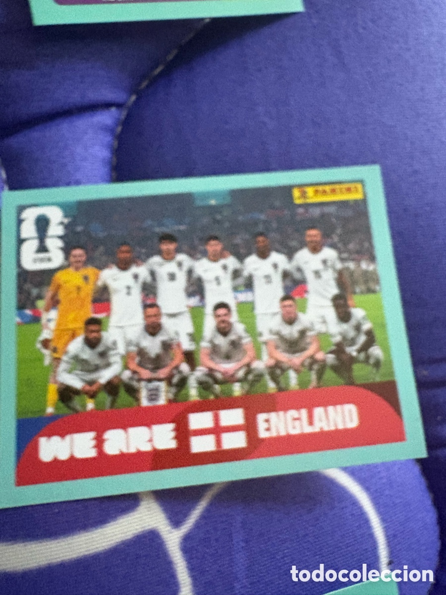 Cromos de f&uacute;tbol: EQUIPO INGLATERRA ENG 13 MUNDIAL F&Uacute;TBOL 2026 FIFA WORLD CUP PANINI SIN PEGAR PEDIDO M&Iacute;NIMO 3&euro;