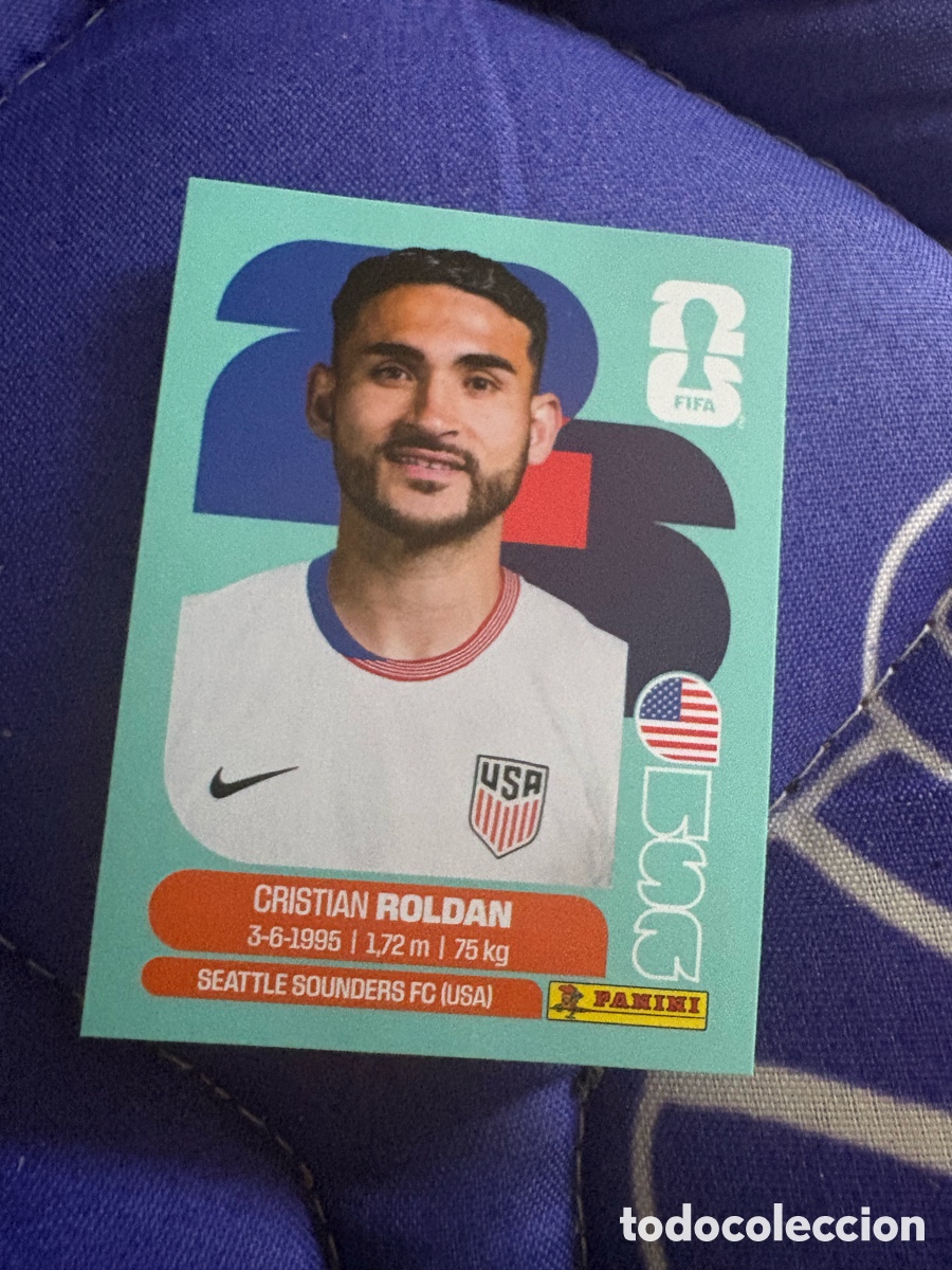 Cromos de f&uacute;tbol: USA 11 USA11 CHRISTIAN ROLDAN USA ⚽ PANINI FIFA MUNDIAL WORLD CUP 26 2026 STICKER ⚽