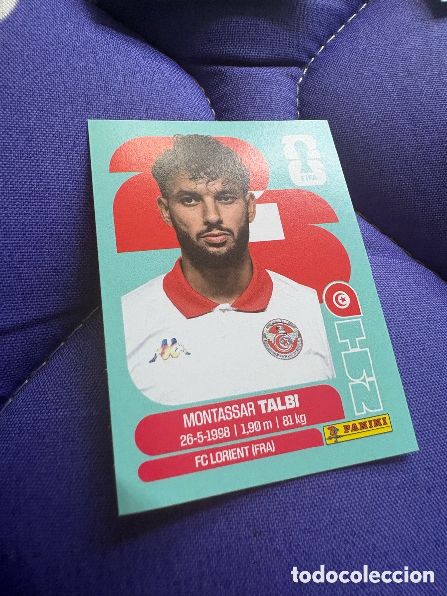 Cromos de f&uacute;tbol: Panini mundial 2026 TUN 5 Montassar Talbi T&uacute;nez