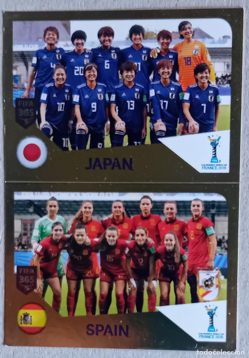 Cromos de f&uacute;tbol: Figurina Panini 2019 Cromo Fifa 365 2018-19 Japan Espa&ntilde;a alineaci&oacute;n team squadra Women n 447