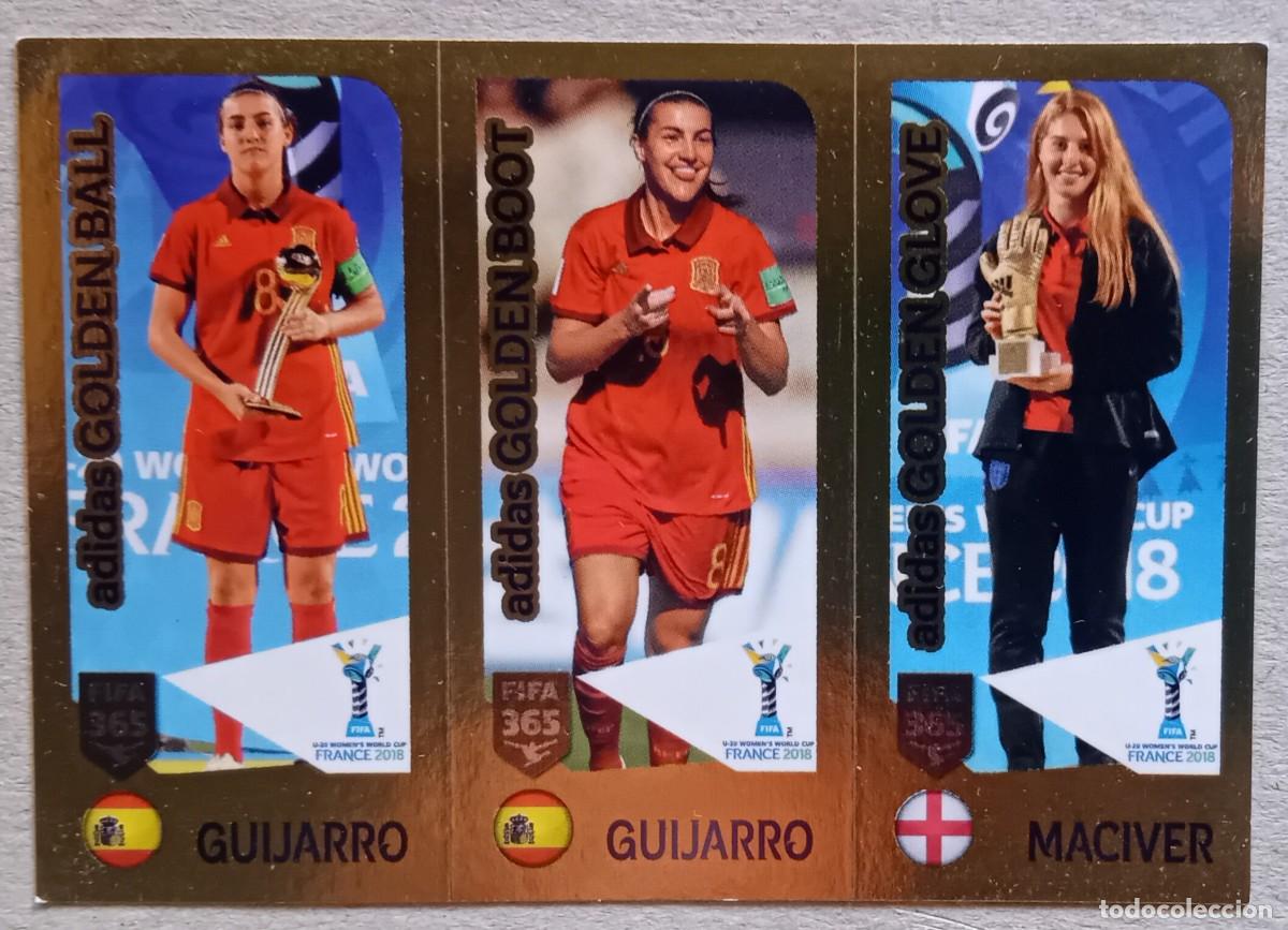 Cromos de f&uacute;tbol: Figurina Panini 2019 Cromo Fifa 365 2018-19 Guijarro Espa&ntilde;a Maciver England Women's U-20 n 449