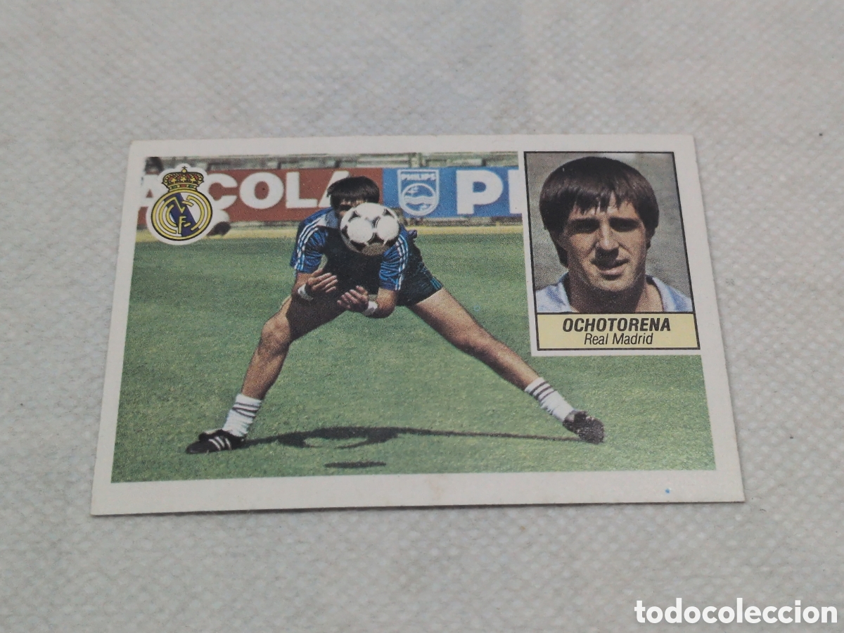 Cromos de f&uacute;tbol: FICHAJE N&ordm;32 OCHOTORENA (REAL MADRID) - EDICIONES ESTE 1984-85 LIGA 84-85 NUEVO
