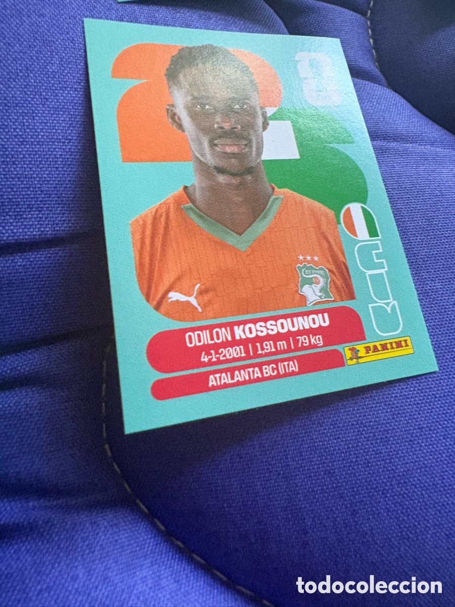 Cromos de f&uacute;tbol: OFFICIAL STICKER COLLECTION WORLD CUP 2026 - COSTA DE MARFIL N&ordm; 5 KOSSOUNOU