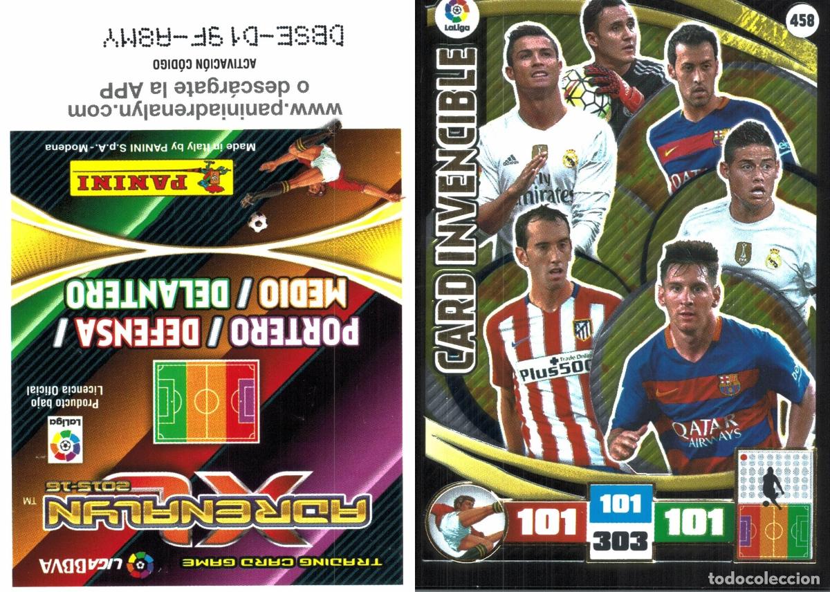 Cromos de f&uacute;tbol: Cromo Cristiano Ronaldo Real Madrid C.F. Panini Adrenalyn XL Liga 2015-2016