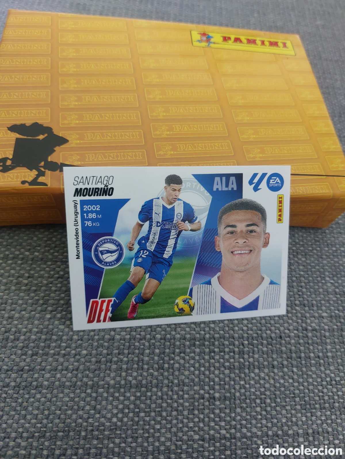 Cromos de f&uacute;tbol: 8 MOURI&Ntilde;O ALAVES LIGA ESTE 2025 2026 PANINI 25 26