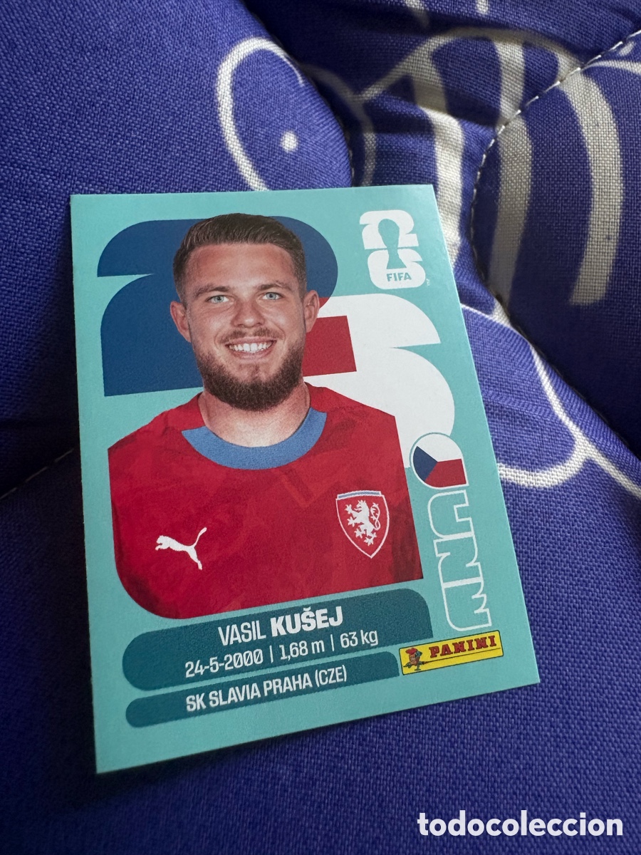 Cromos de f&uacute;tbol: CZE 16 CZE16 VASIL KUSEJ REPUBLICA CHECA ⚽ PANINI FIFA MUNDIAL WORLD CUP 26 2026 STICKER ⚽
