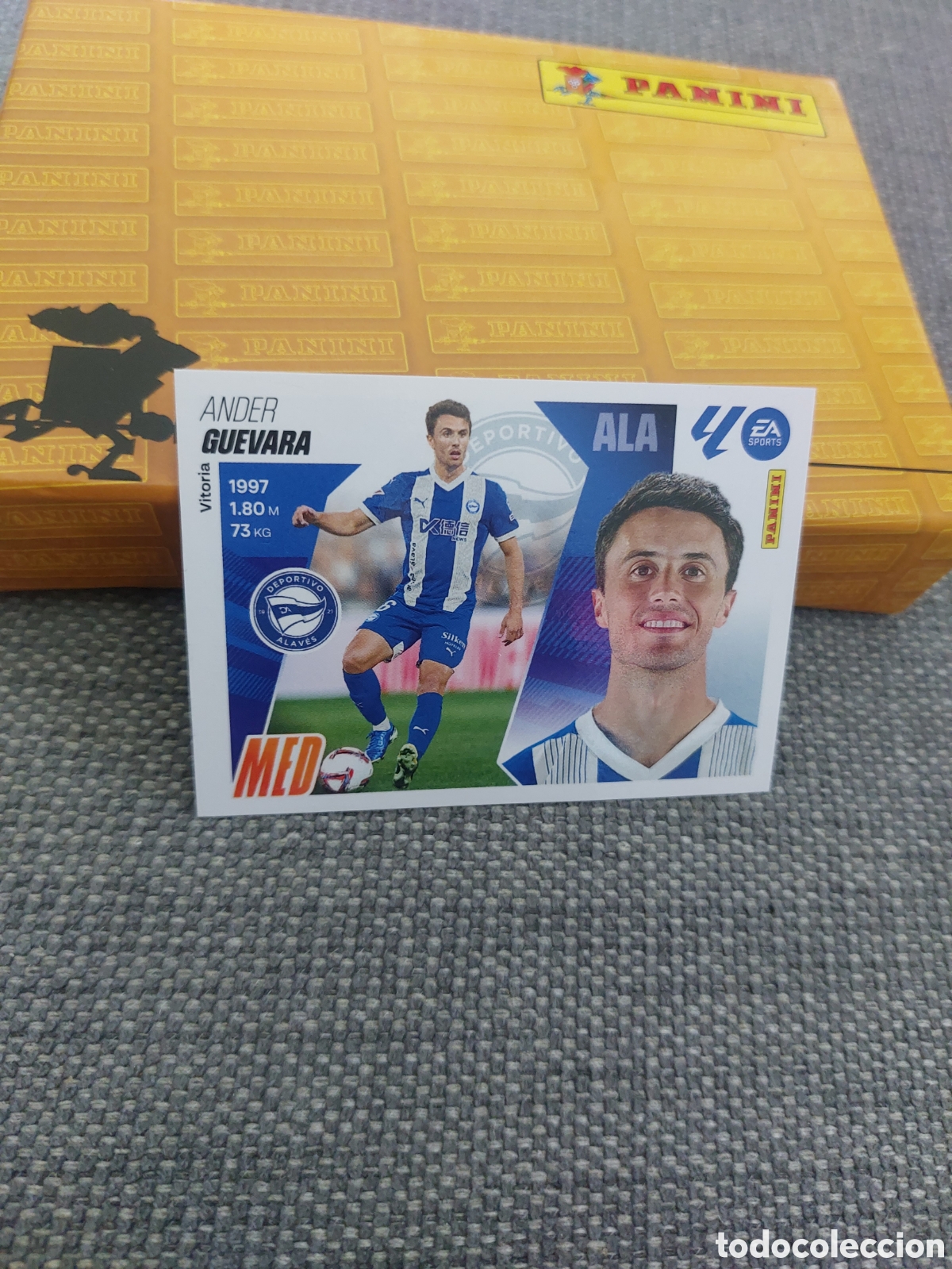 Cromos de f&uacute;tbol: 11 ANDER GUEVARA ALAVES PANINI LIGA ESTE 25 26 2025 2026