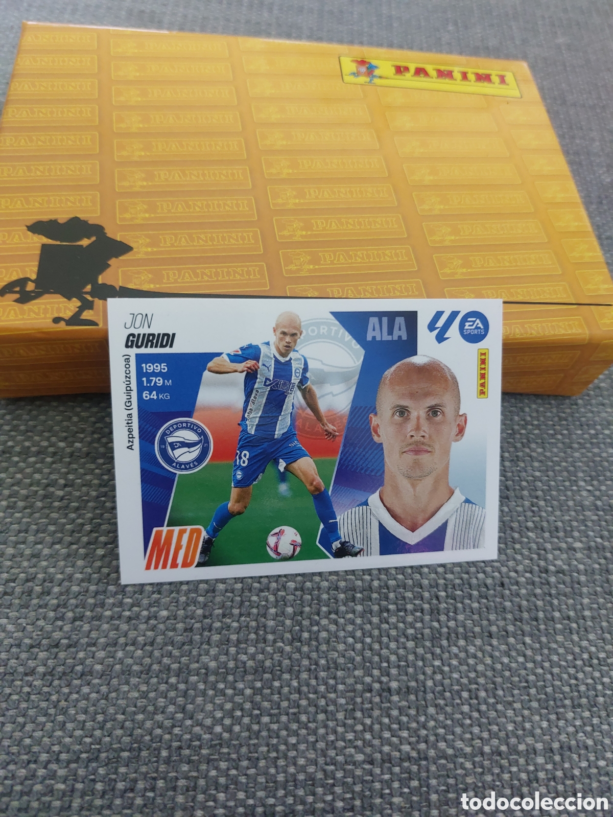 Cromos de f&uacute;tbol: 11 ANDER GUEVARA ALAVES PANINI LIGA ESTE 25 26 2025 2026