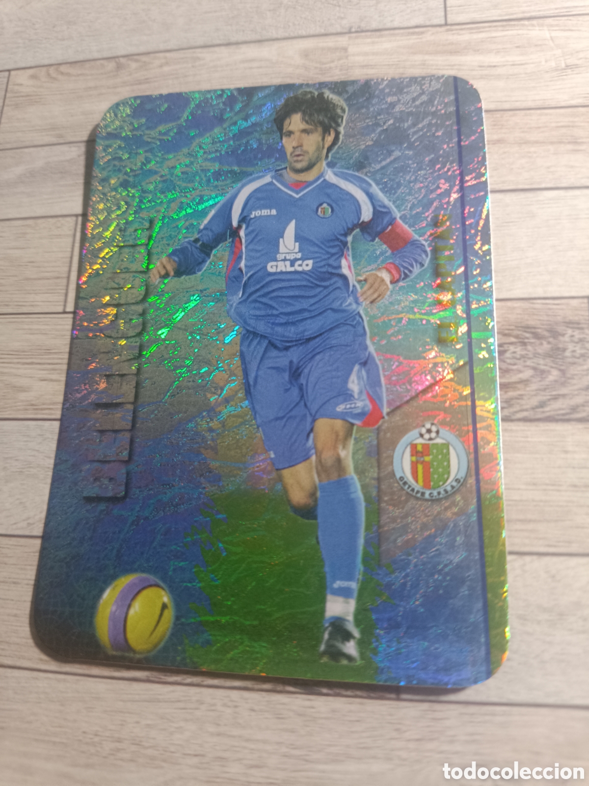 Cromos de f&uacute;tbol: 241 BELENGUER GETAFE MUNDICROMO LAS FICHAS DE LA LIGA MUNDICROMO 2007 2008 07 08