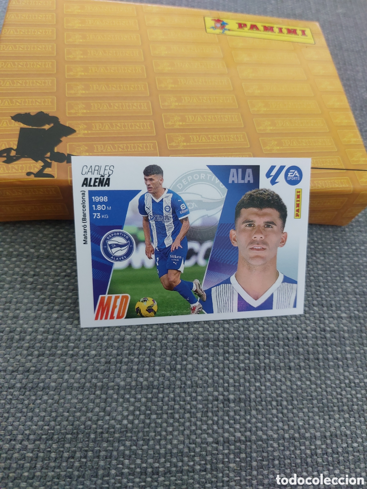 Football Stickers: 15 CARLES ALE&Ntilde;A GETAFE LIGA ESTE PANINI 22 23 2022 2023