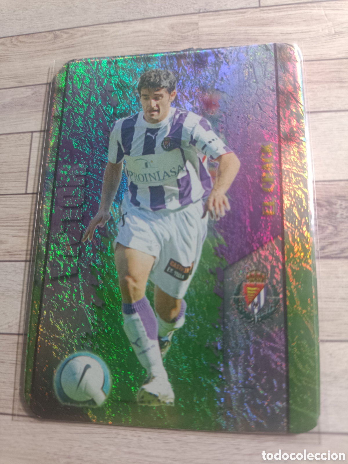 Football Stickers: 485 VICTOR REAL VALLADOLID MUNDICROMO LAS FICHAS DE LA LIGA MUNDICROMO 2007 2008 07 08