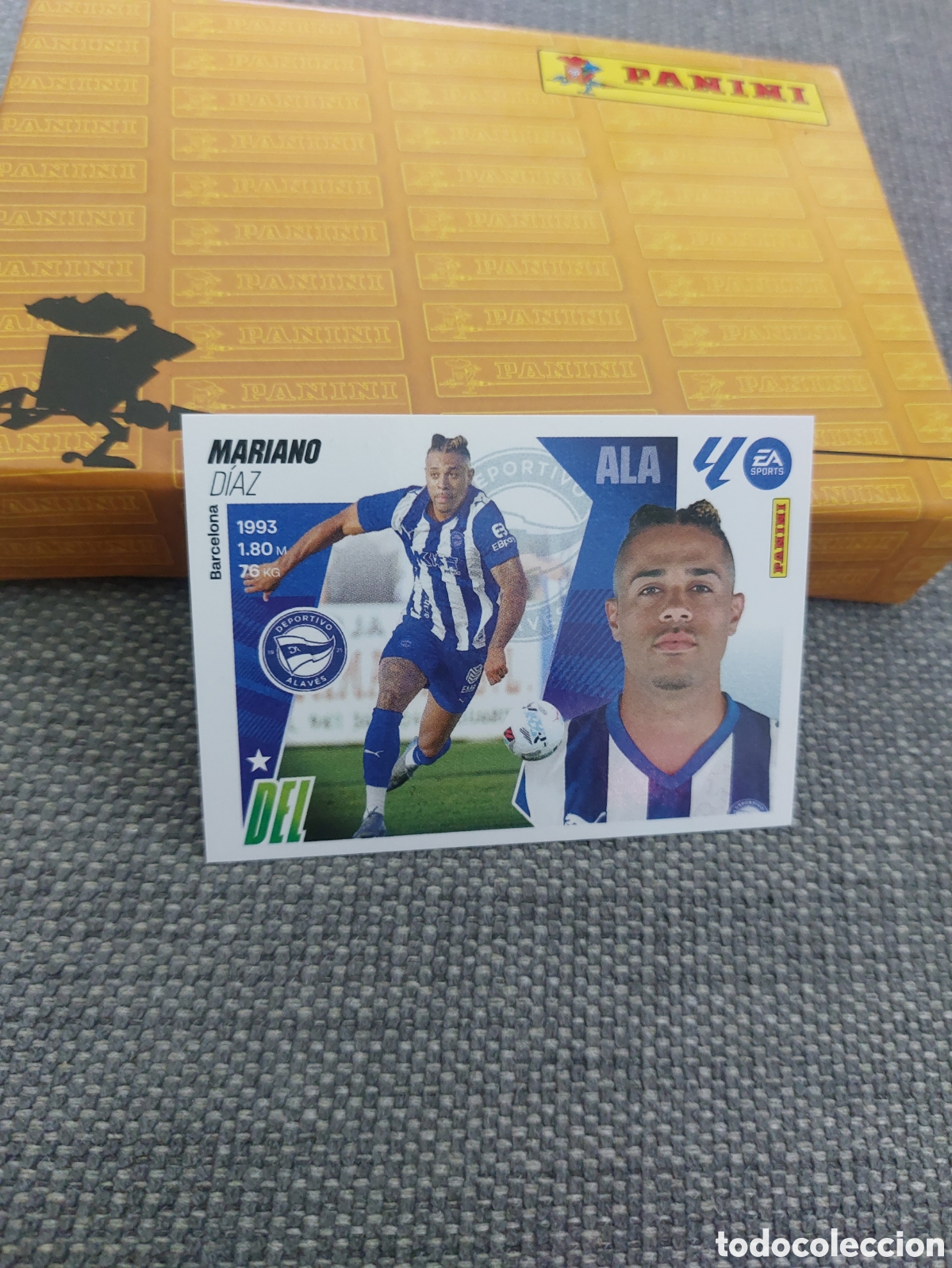 Cromos de f&uacute;tbol: 20 BIS 20BIS MARIANO DIAZ ALAVES PANINI LIGA ESTE 25 26 2025 2026