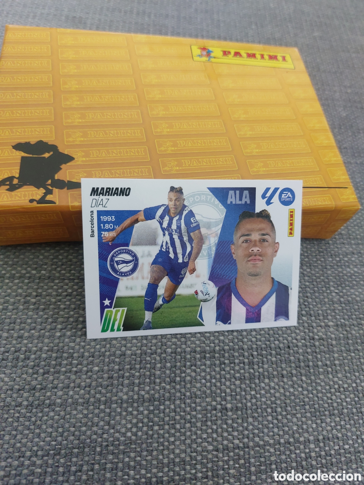 Cromos de f&uacute;tbol: 20 BIS 20BIS MARIANO DIAZ ALAVES PANINI LIGA ESTE 25 26 2025 2026