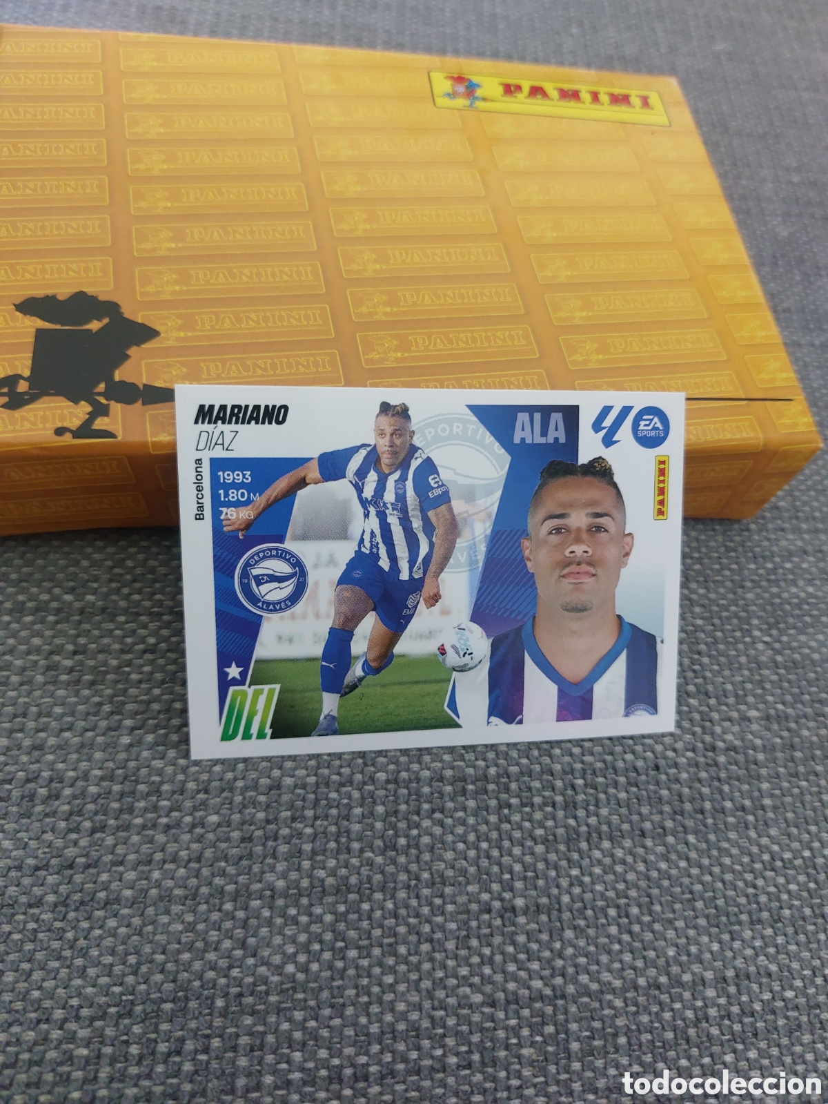 Cromos de f&uacute;tbol: 20 BIS 20BIS MARIANO DIAZ ALAVES PANINI LIGA ESTE 25 26 2025 2026