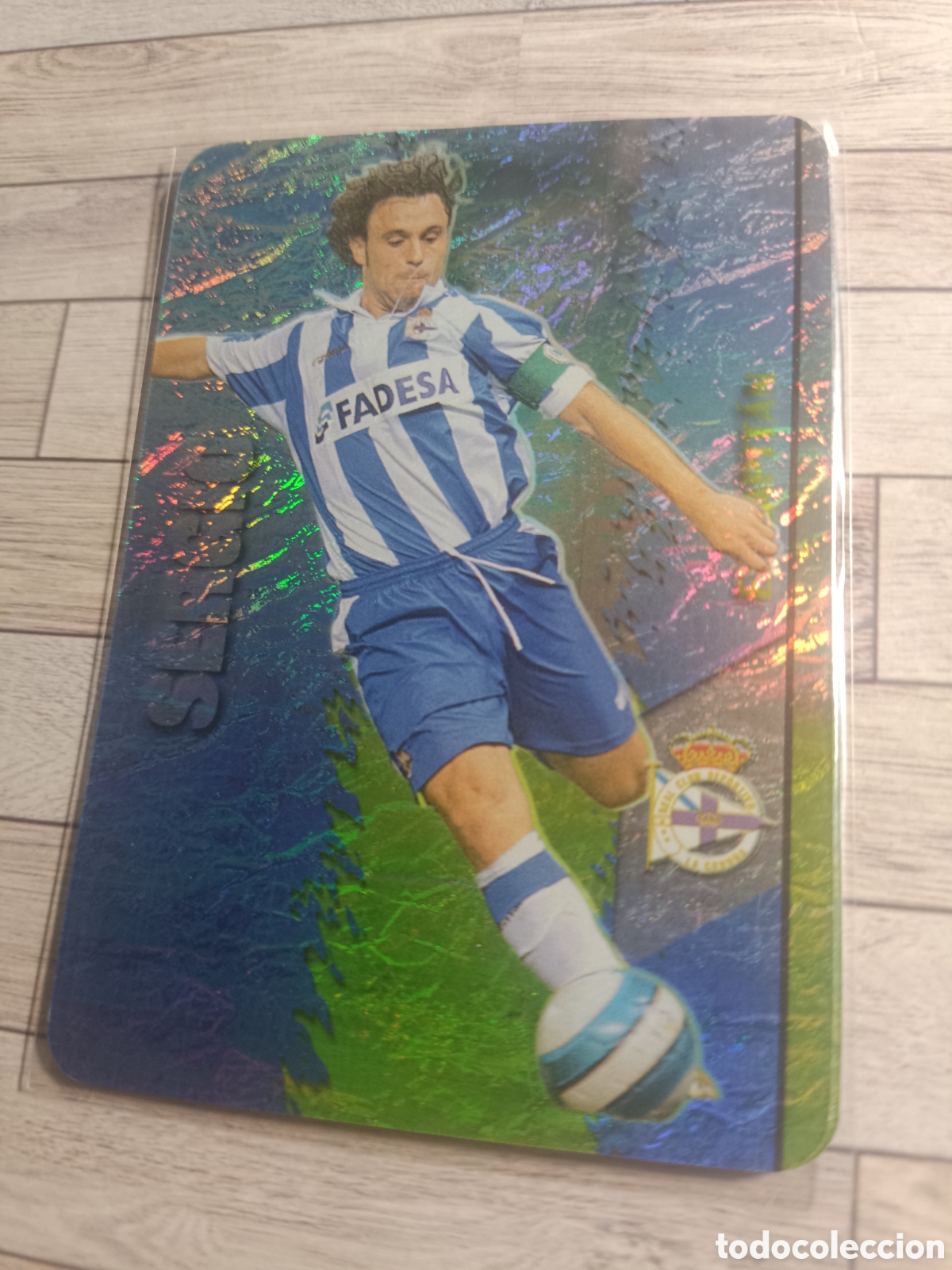 Cromos de f&uacute;tbol: 349 SERGIO DEPORTIVO DE LA CORU&Ntilde;A MUNDICROMO LAS FICHAS DE LA LIGA MUNDICROMO 2007 2008 07 08