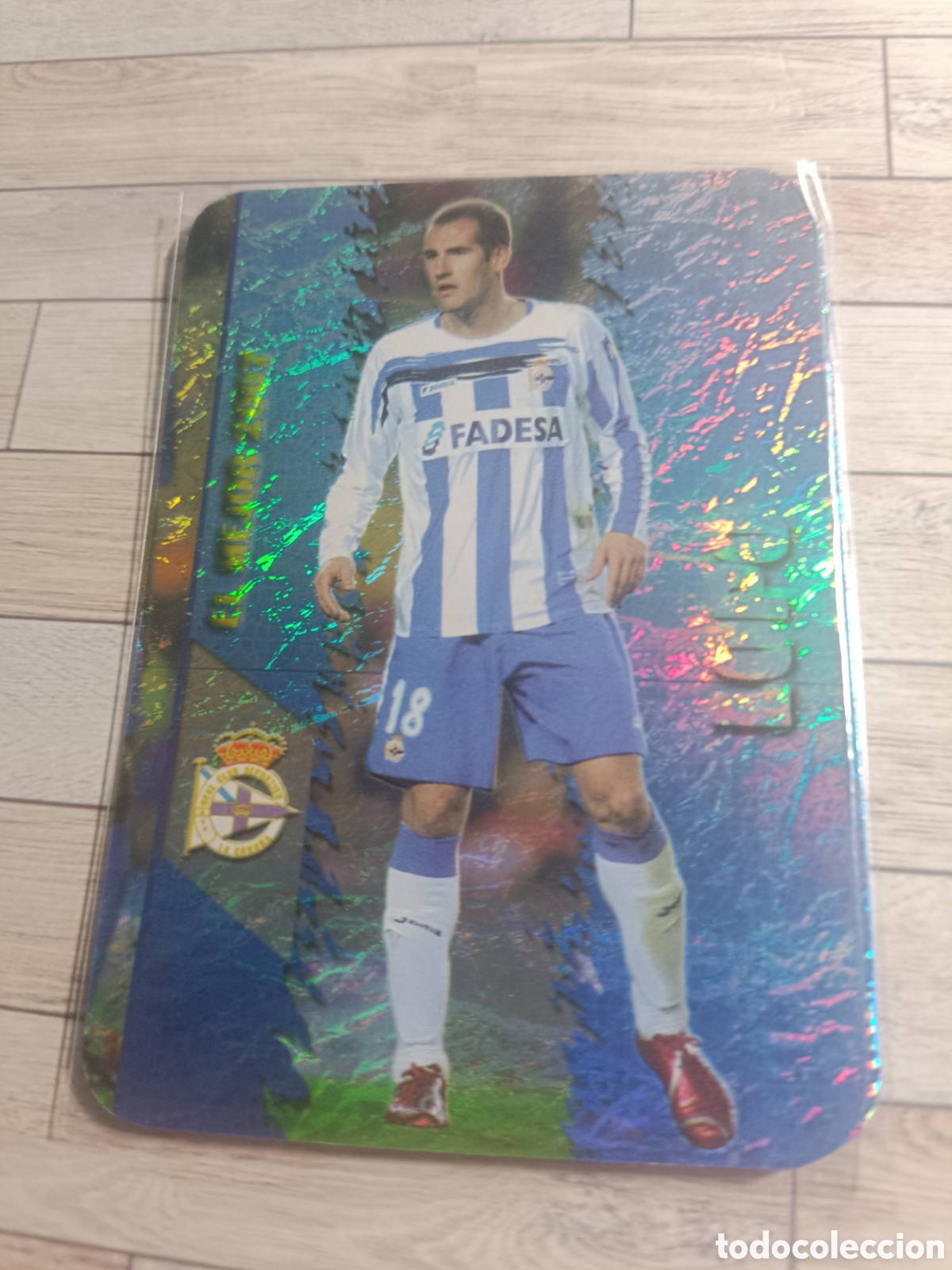 Cromos de f&uacute;tbol: 351 LOPO DEPORTIVO DE LA CORU&Ntilde;A MUNDICROMO LAS FICHAS DE LA LIGA MUNDICROMO 2007 2008 07 08