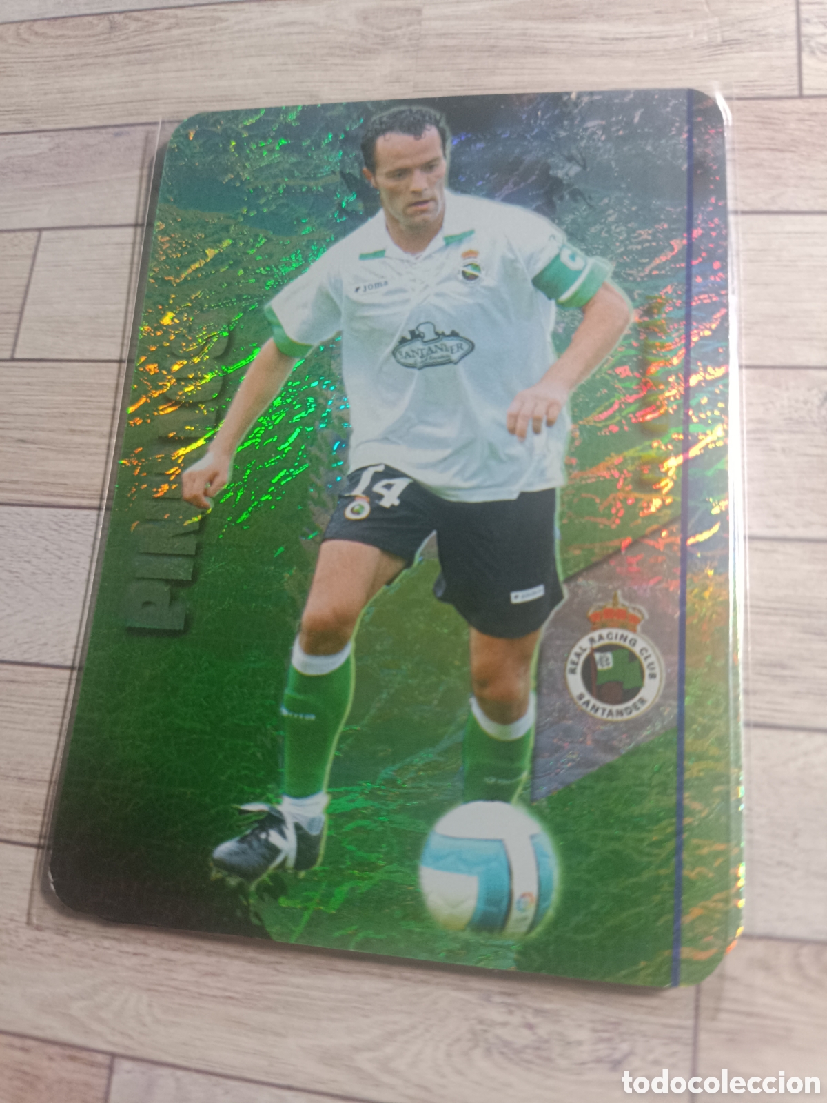 Cromos de f&uacute;tbol: 268 PINILLOS RACING DE SANTANDER MUNDICROMO LAS FICHAS DE LA LIGA MUNDICROMO 2007 2008 07 08