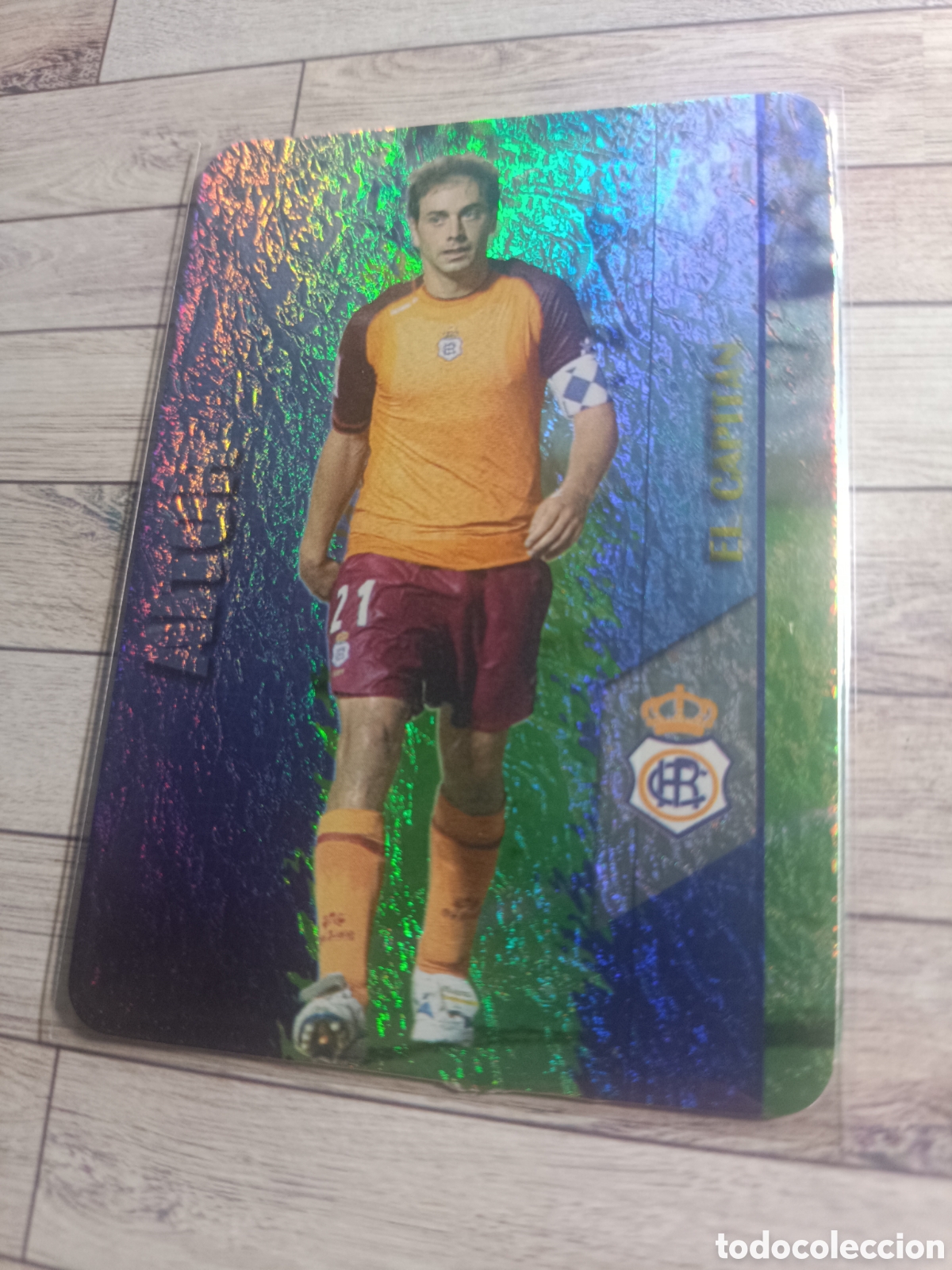Cromos de f&uacute;tbol: 214 AITOR RECREATIVO MUNDICROMO LAS FICHAS DE LA LIGA MUNDICROMO 2007 2008 07 08