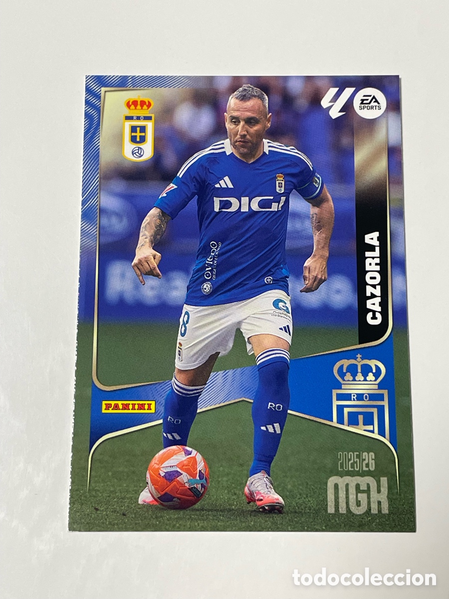 Cromos de f&uacute;tbol: Santi Cazorla Oviedo Panini Megacracks 2025/26 #282