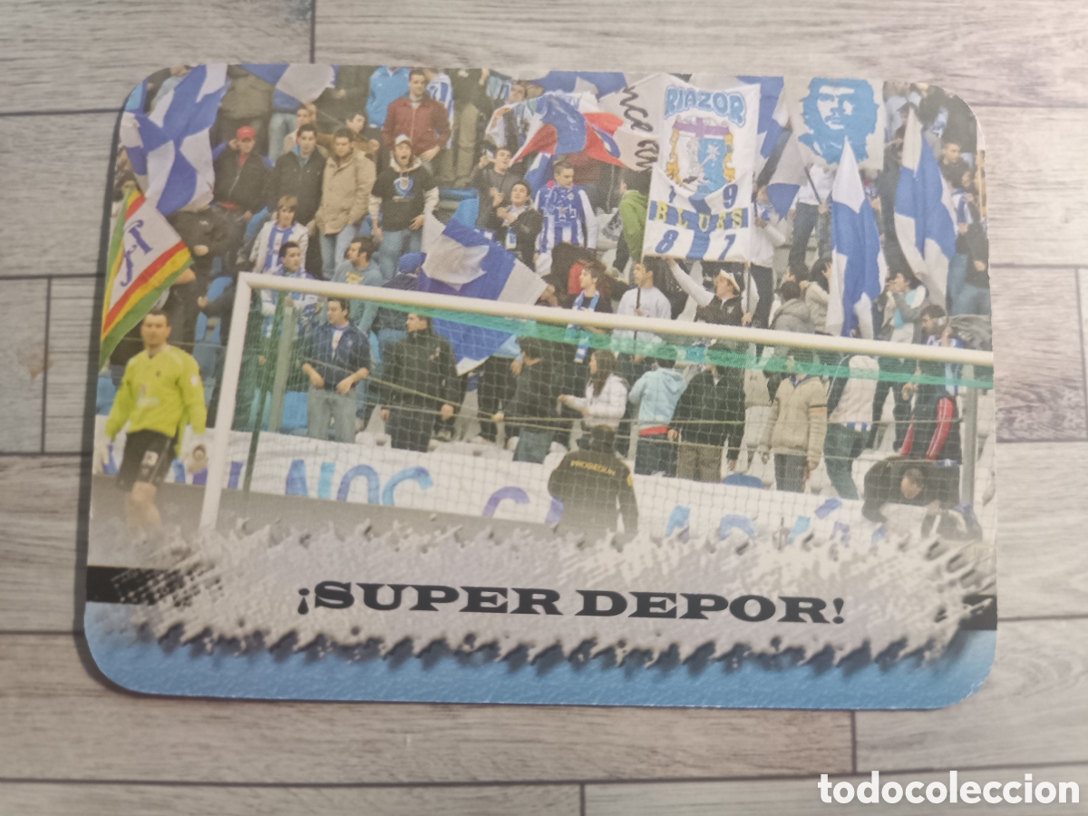 Cromos de f&uacute;tbol: 327 HIMNO DEPORTIVO DE LA CORU&Ntilde;A MUNDICROMO LAS FICHAS DE LA LIGA MUNDICROMO 2007 2008 07 08