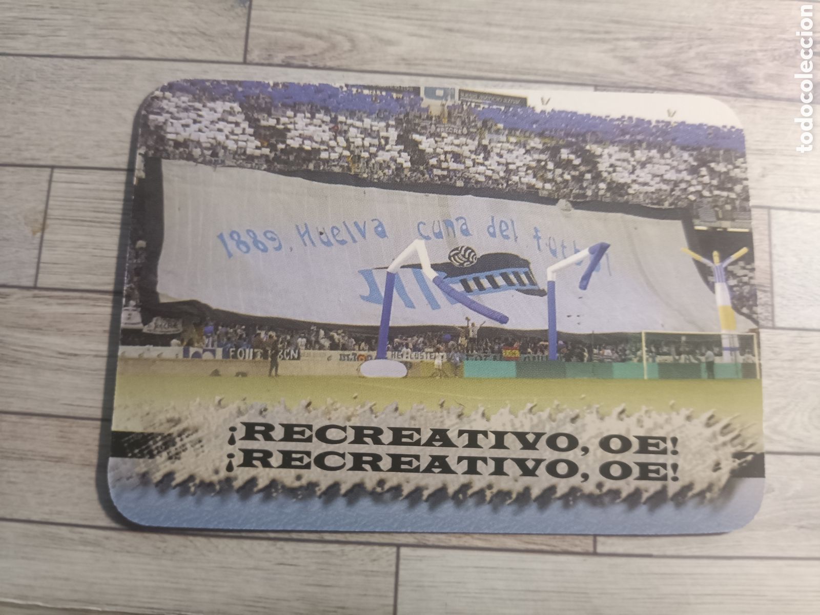 Cromos de f&uacute;tbol: 192 HIMNO RECREATIVO MUNDICROMO LAS FICHAS DE LA LIGA MUNDICROMO 2007 2008 07 08