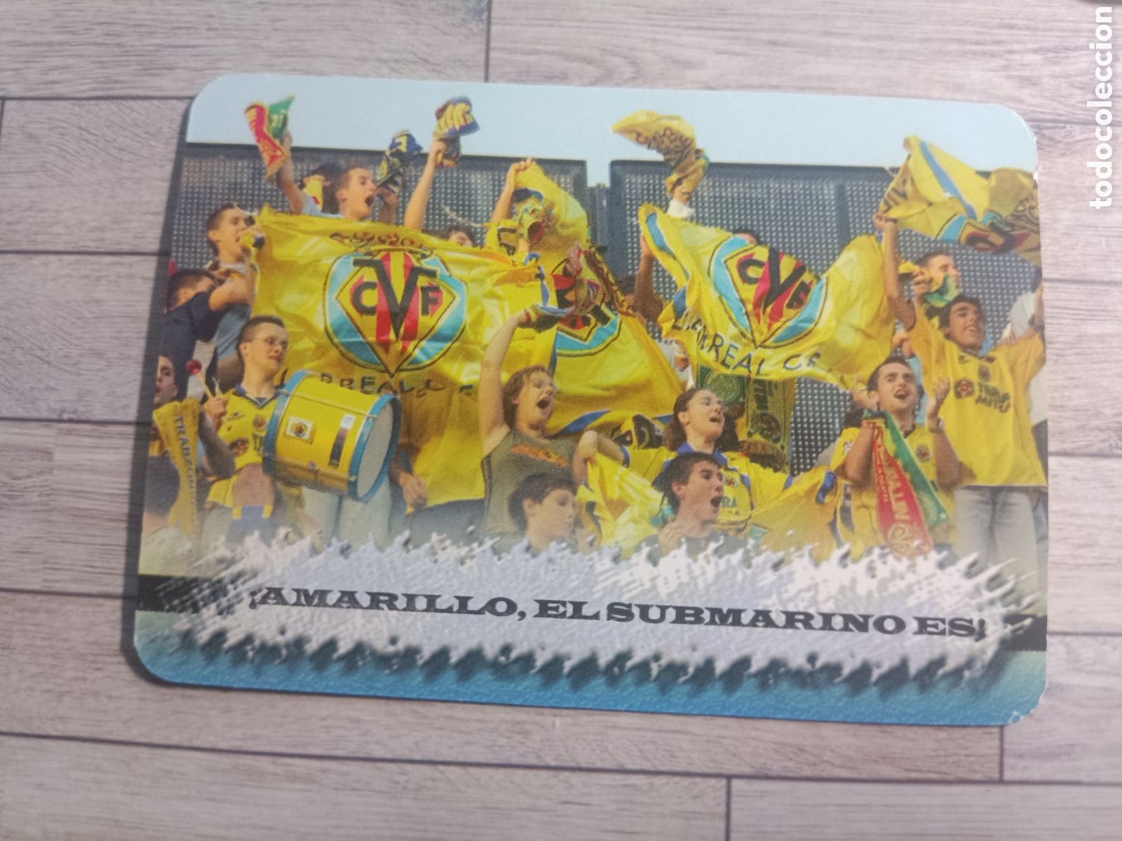 Cromos de f&uacute;tbol: 111 HIMNO VILLARREAL EN VALENCIANO MUNDICROMO LAS FICHAS DE LA LIGA MUNDICROMO 2007 2008 07 08