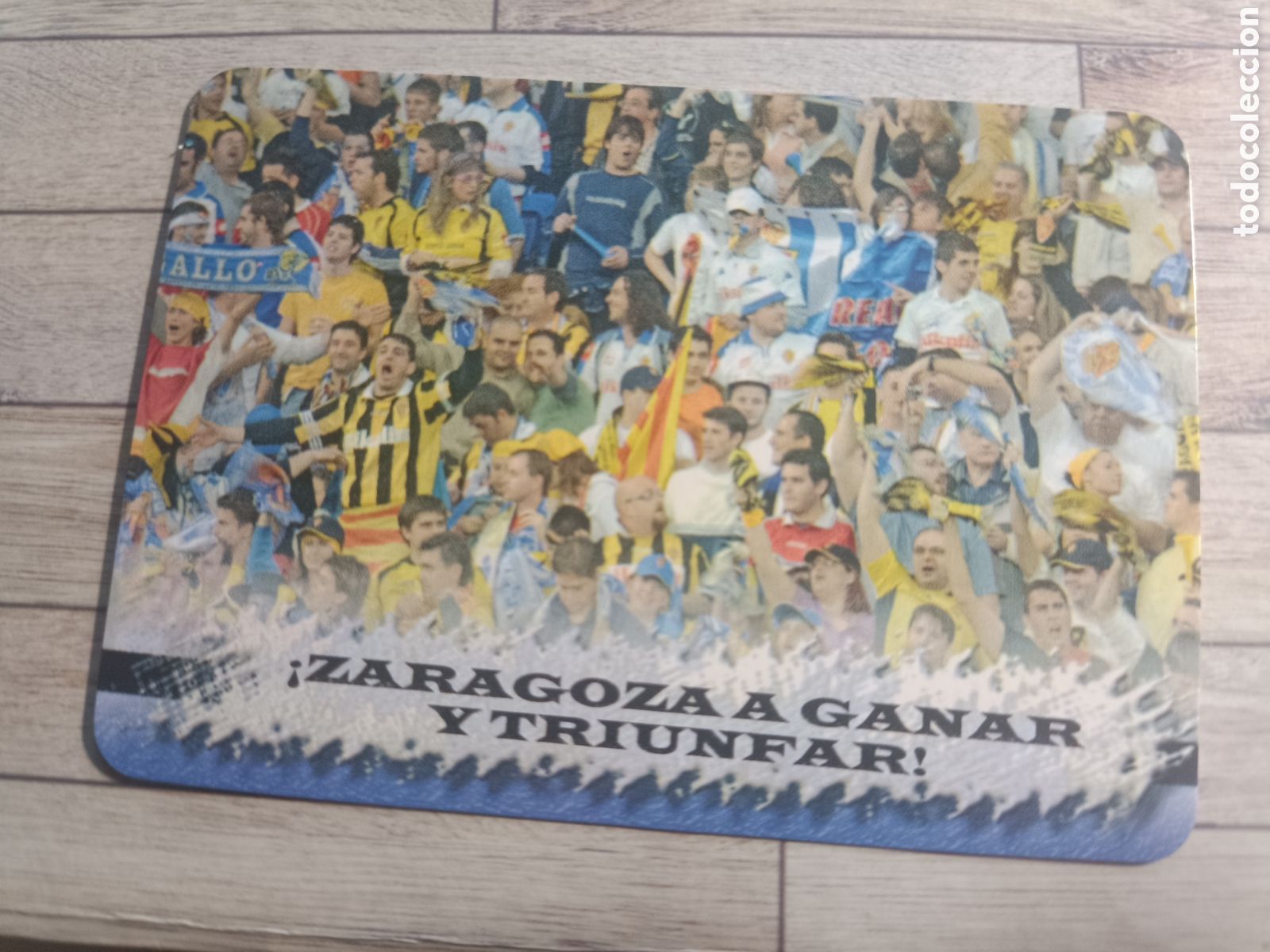 Cromos de f&uacute;tbol: 138 HIMNO REAL ZARAGOZA MUNDICROMO LAS FICHAS DE LA LIGA MUNDICROMO 2007 2008 07 08