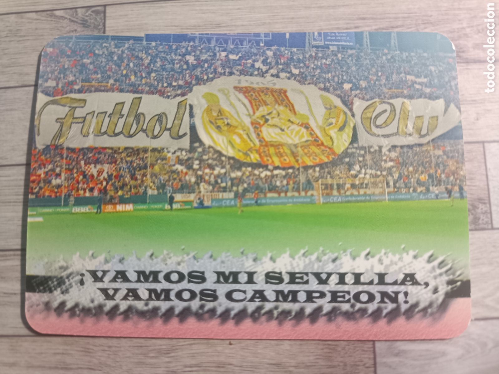 Cromos de f&uacute;tbol: 57 HIMNO SEVILLA MUNDICROMO LAS FICHAS DE LA LIGA MUNDICROMO 2007 2008 07 08