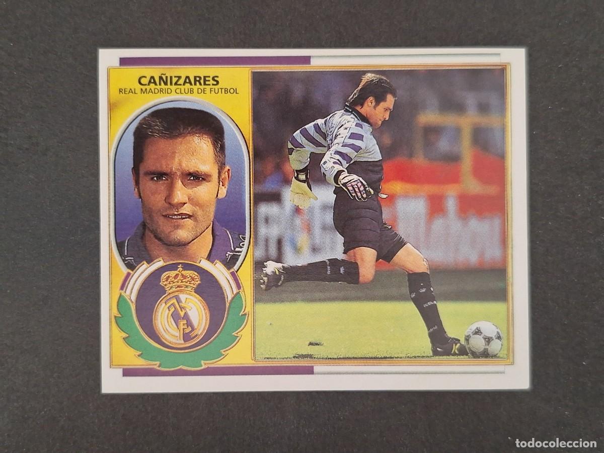 Cromos de Futebol: L4 CA&Ntilde;IZARES REAL MADRID LIGA ESTE 1996 1997 96 97 NUNCA PEGADO SIN PEGAR