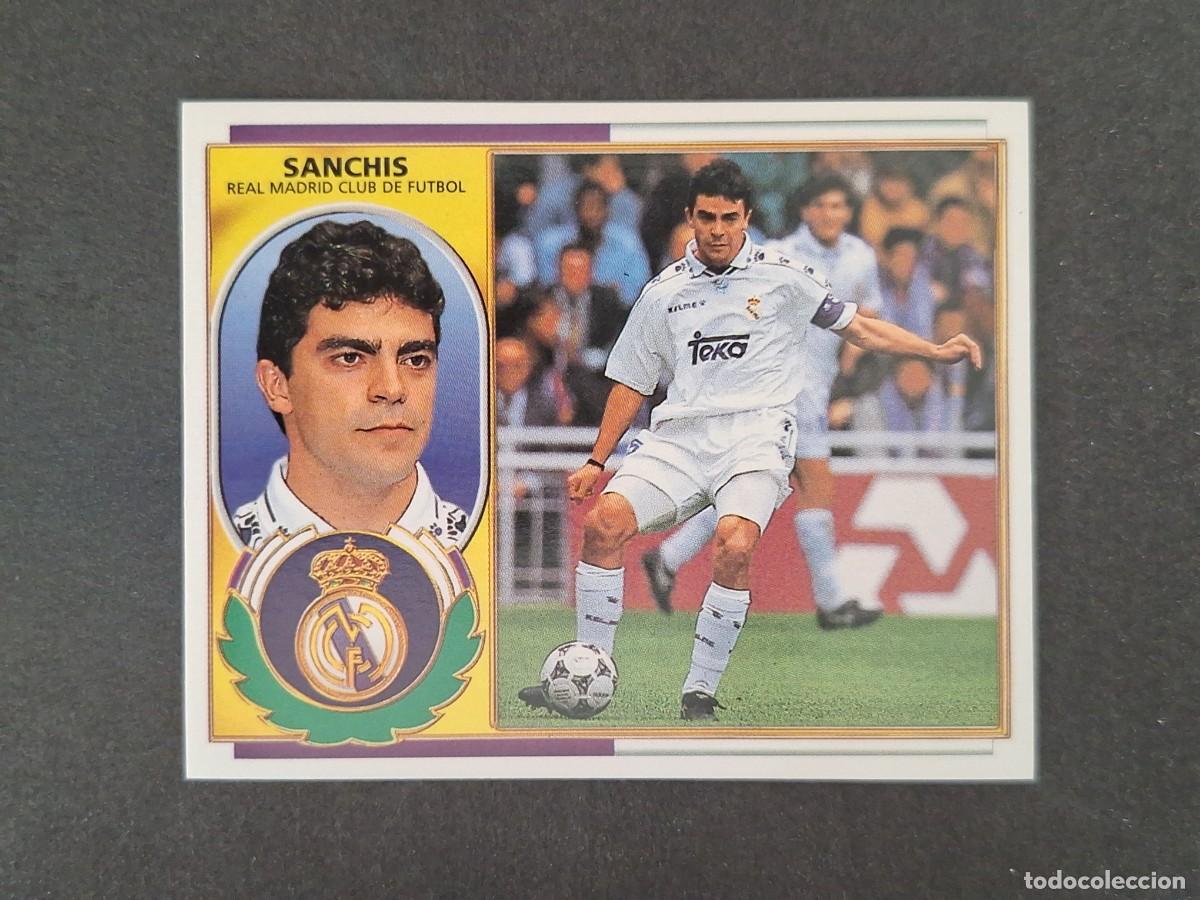 Cromos de Futebol: L4 SANCHIS REAL MADRID LIGA ESTE 1996 1997 96 97 NUNCA PEGADO SIN PEGAR