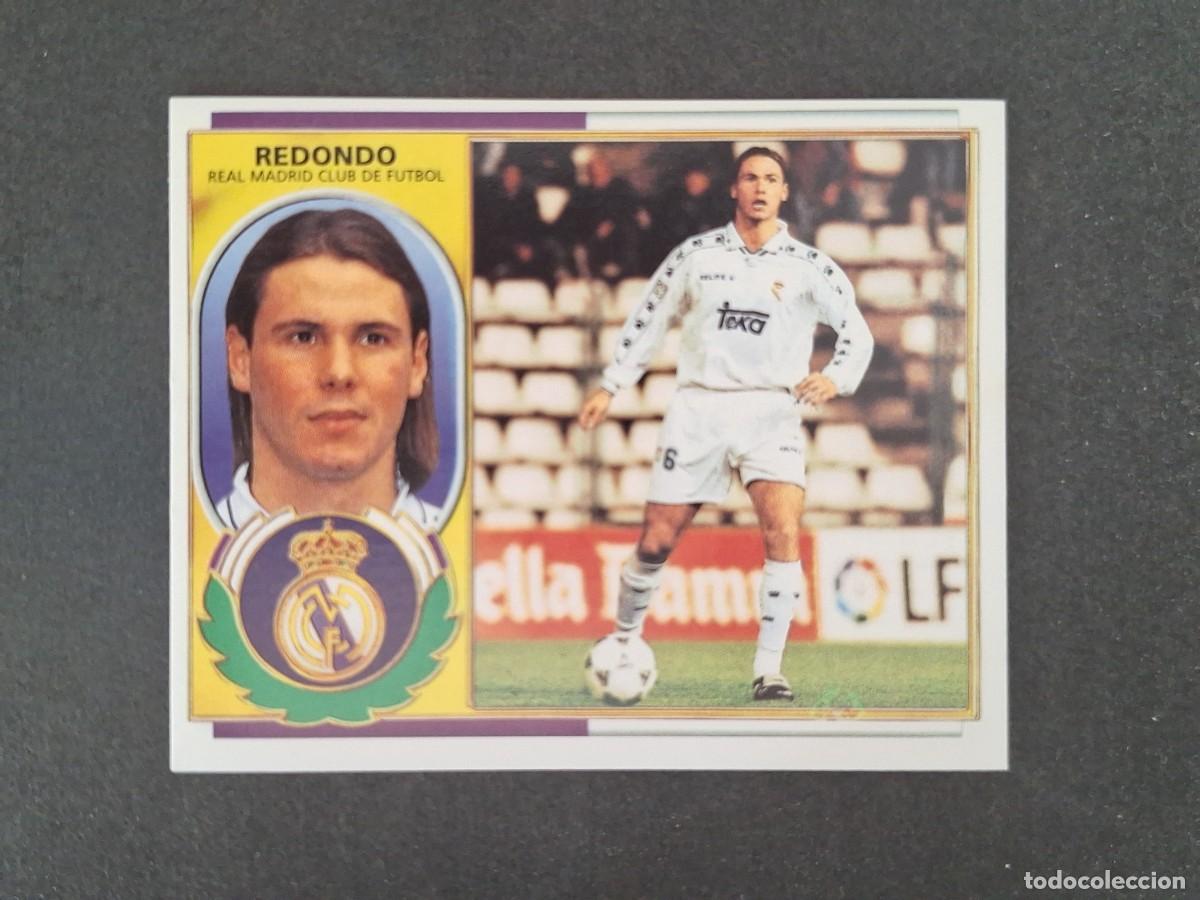 Cromos de Futebol: L4 REDONDO REAL MADRID LIGA ESTE 1996 1997 96 97 NUNCA PEGADO SIN PEGAR