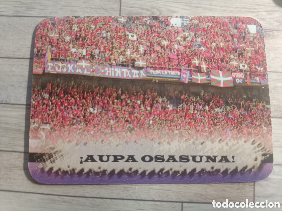 Cromos de f&uacute;tbol: 354 HIMNO OSASUNA MUNDICROMO LAS FICHAS DE LA LIGA MUNDICROMO 2007 2008 07 08