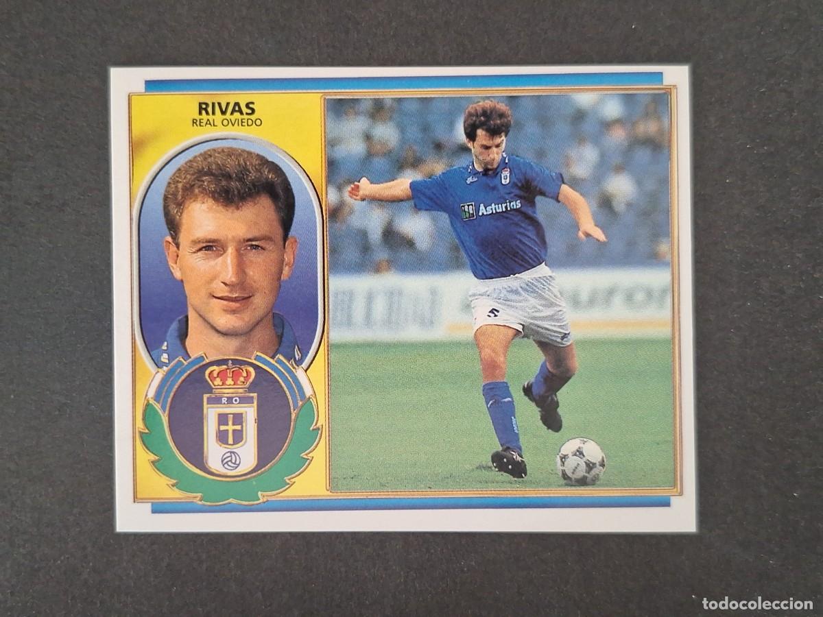 Cromos de f&uacute;tbol: L4 RIVAS REAL OVIEDO LIGA ESTE 1996 1997 96 97 NUNCA PEGADO SIN PEGAR