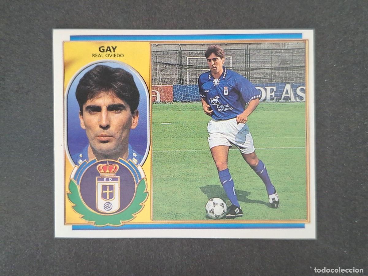 Cromos de f&uacute;tbol: L4 GAY REAL OVIEDO LIGA ESTE 1996 1997 96 97 NUNCA PEGADO SIN PEGAR