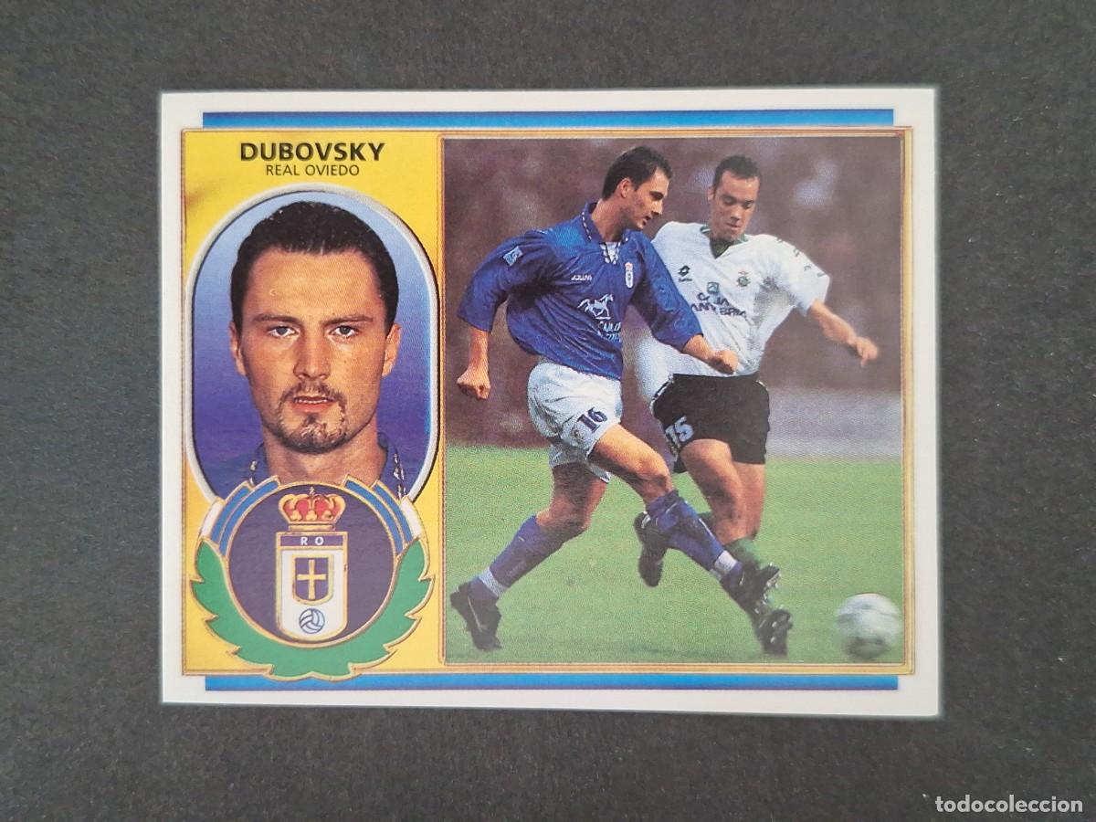 Cromos de f&uacute;tbol: L4 DUBOVSKY REAL OVIEDO LIGA ESTE 1996 1997 96 97 NUNCA PEGADO SIN PEGAR