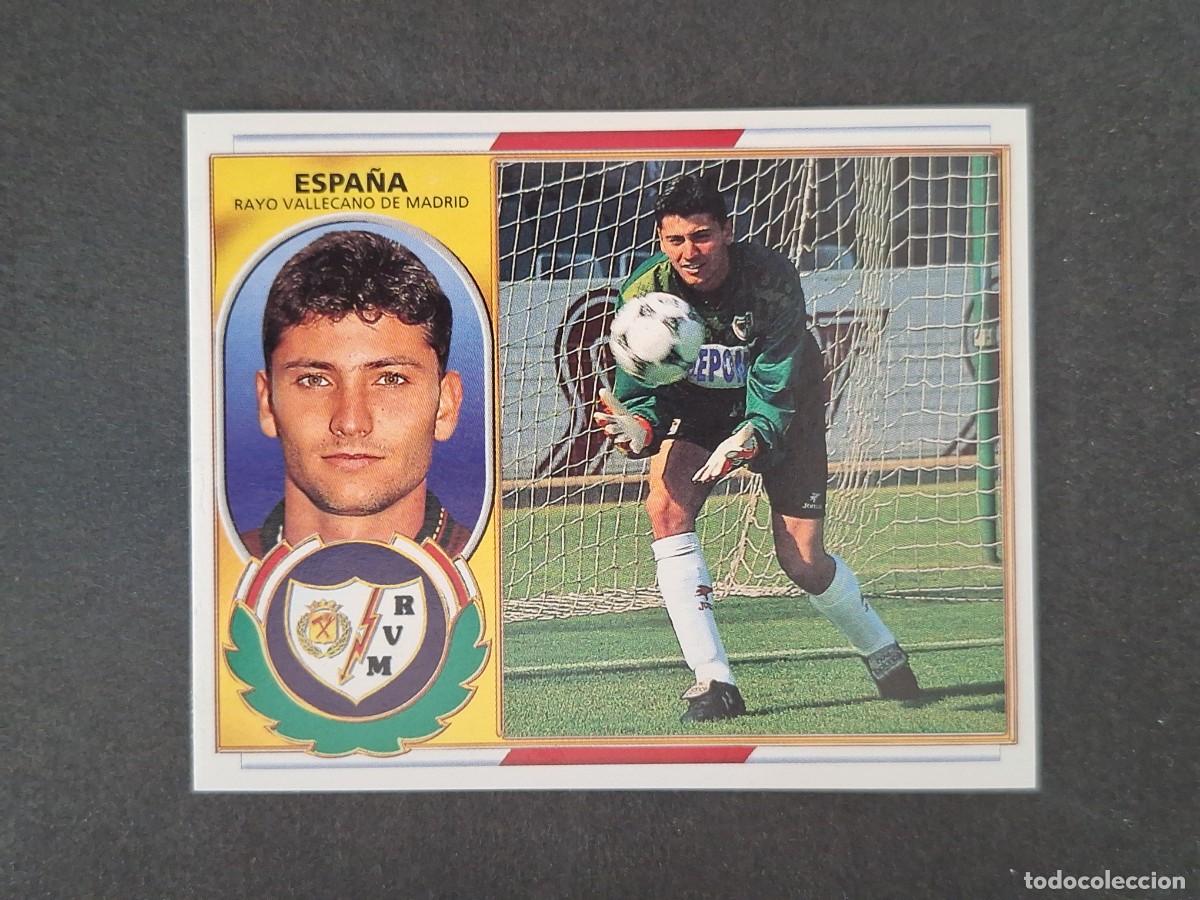 Cromos de f&uacute;tbol: L4 ESPA&Ntilde;A RAYO VALLECANO LIGA ESTE 1996 1997 96 97 NUNCA PEGADO SIN PEGAR