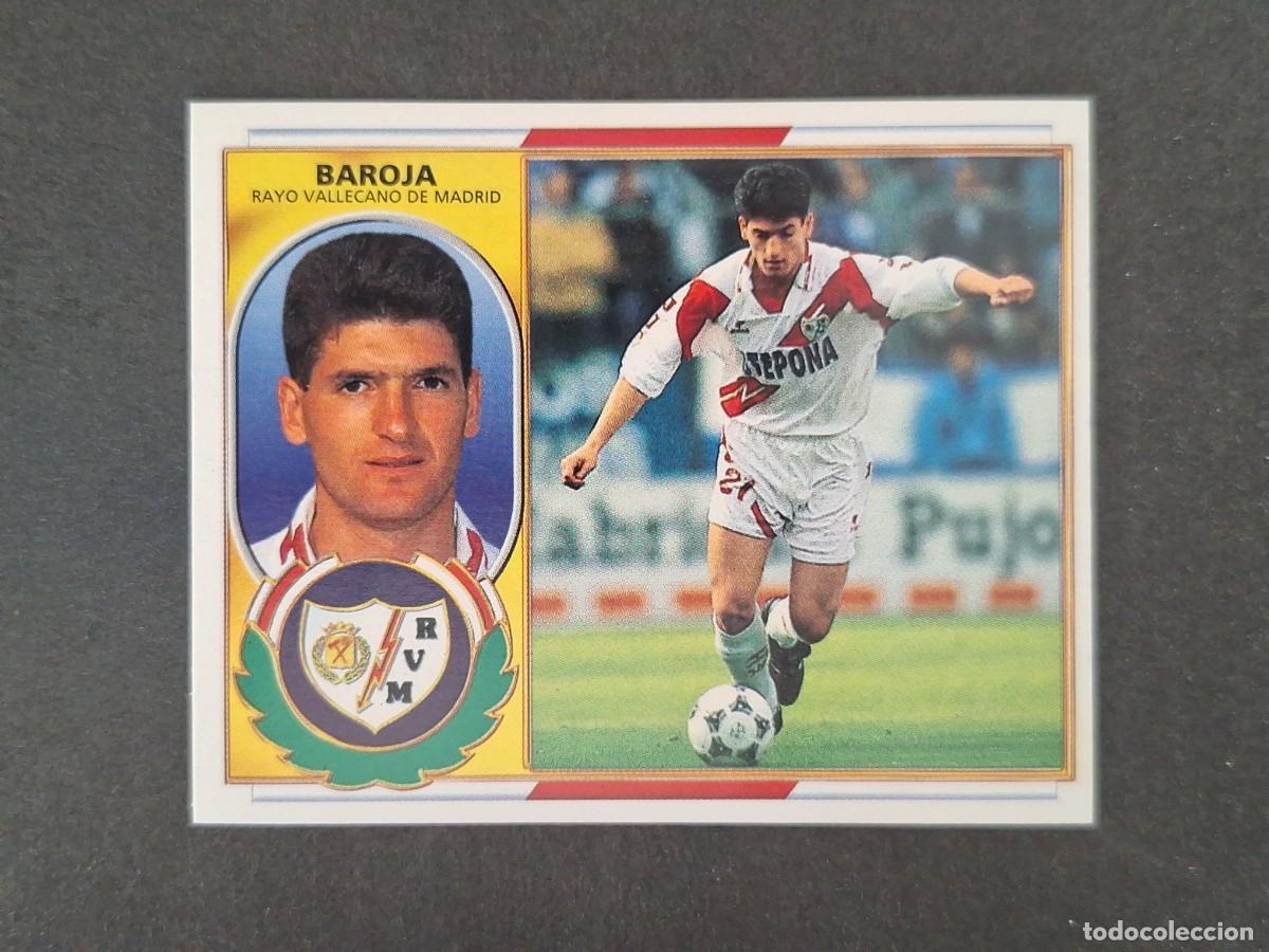 Cromos de f&uacute;tbol: L4 BAROJA RAYO VALLECANO LIGA ESTE 1996 1997 96 97 NUNCA PEGADO SIN PEGAR